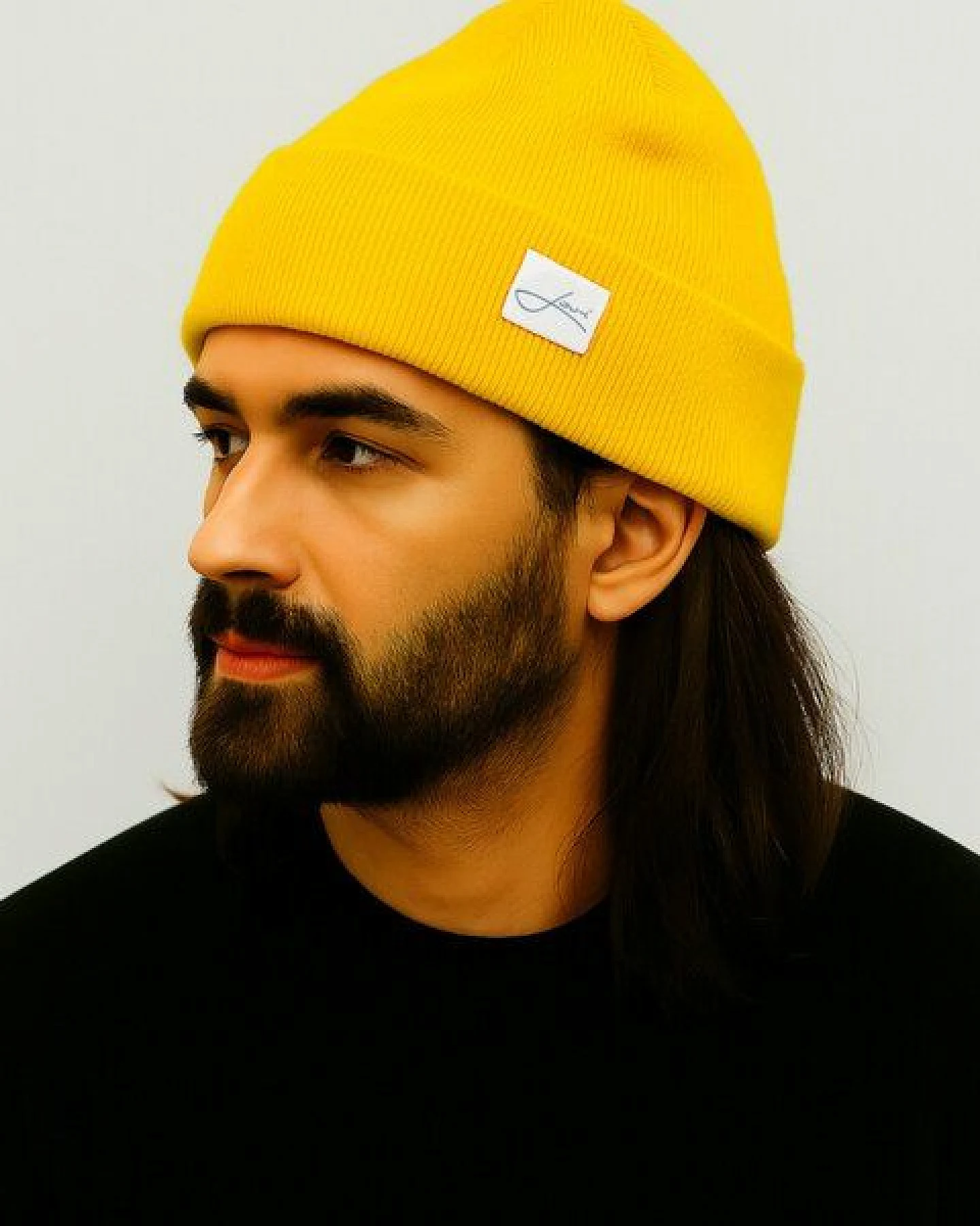 Lou-i Wintermütze Bio-Baumwolle Beanie – Ansicht 2