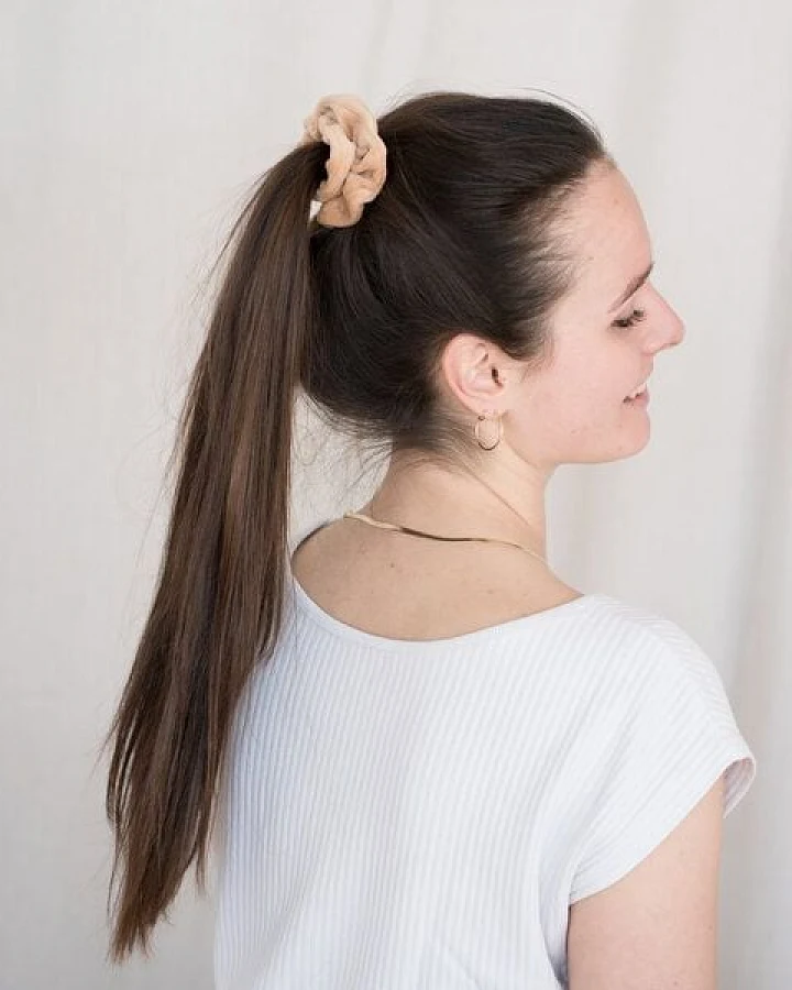 obumi SCRUNCHIE SAMT - BIO BAUMWOLLE