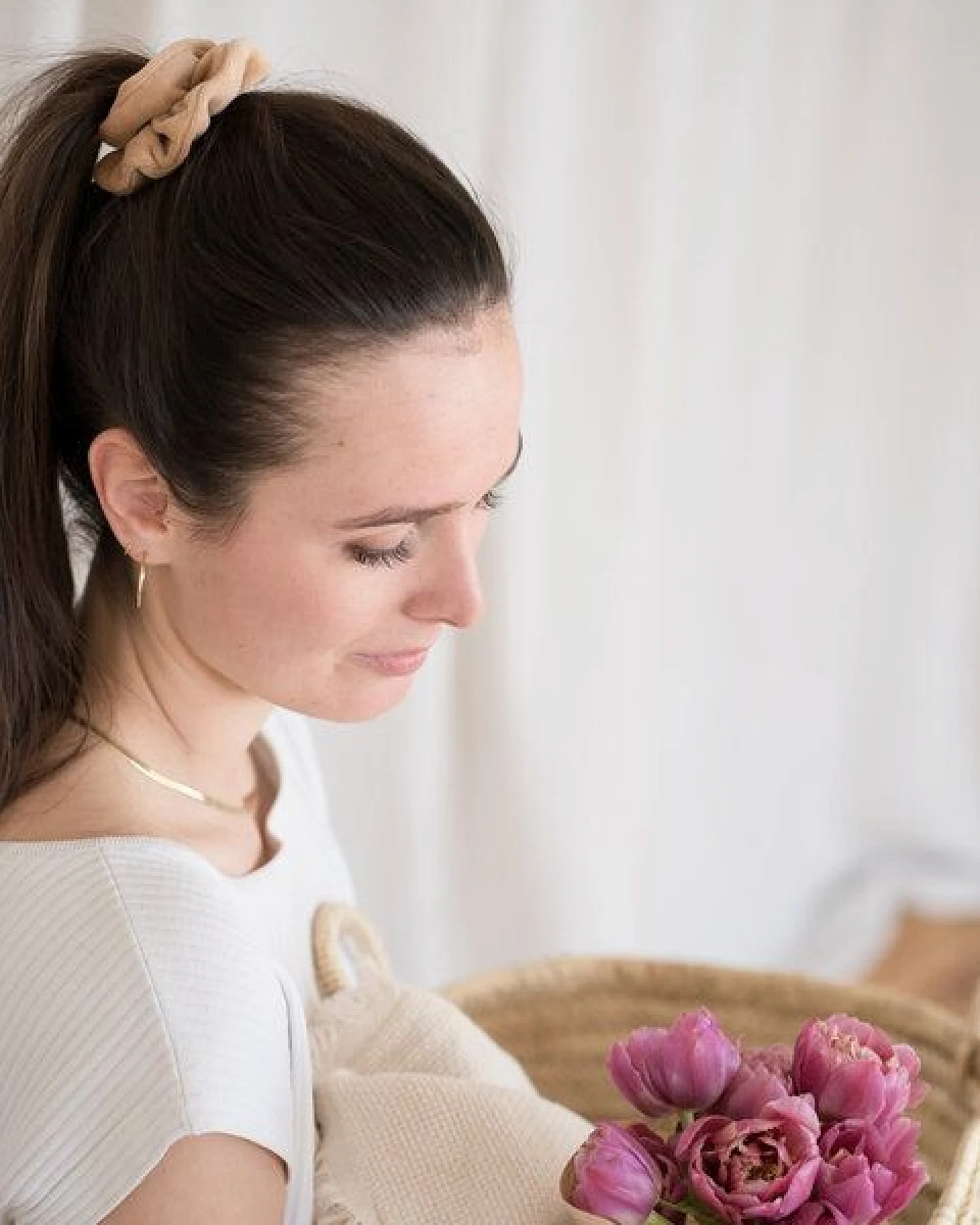 obumi SCRUNCHIE SAMT - BIO BAUMWOLLE – Ansicht 2