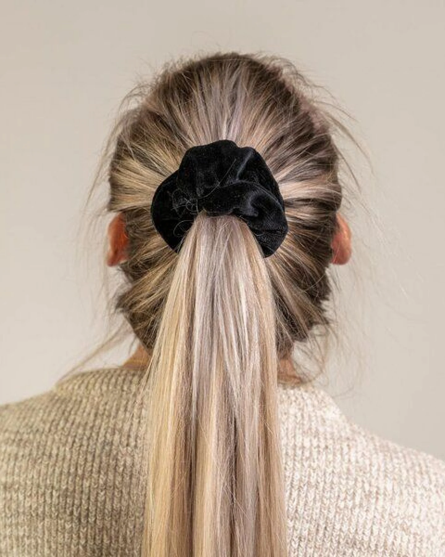 obumi SCRUNCHIE SAMT - BIO BAUMWOLLE – Ansicht 2