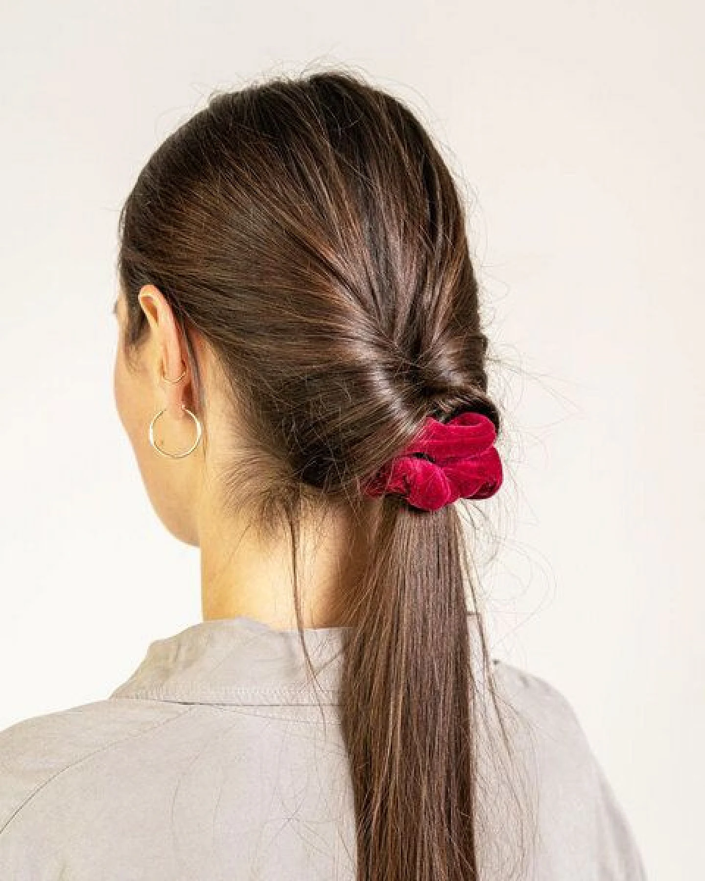 obumi SCRUNCHIE SAMT - BIO BAUMWOLLE – Ansicht 2
