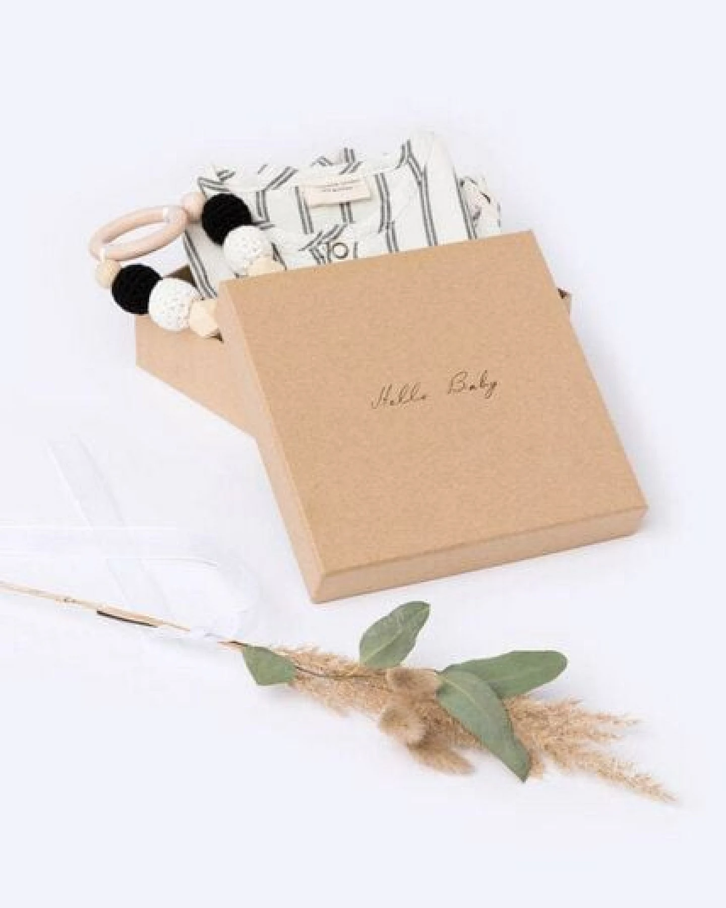 NoniKids Berlin NoniKids Geschenkebox *Baby black- white* I GOTS & Bio – Ansicht 3