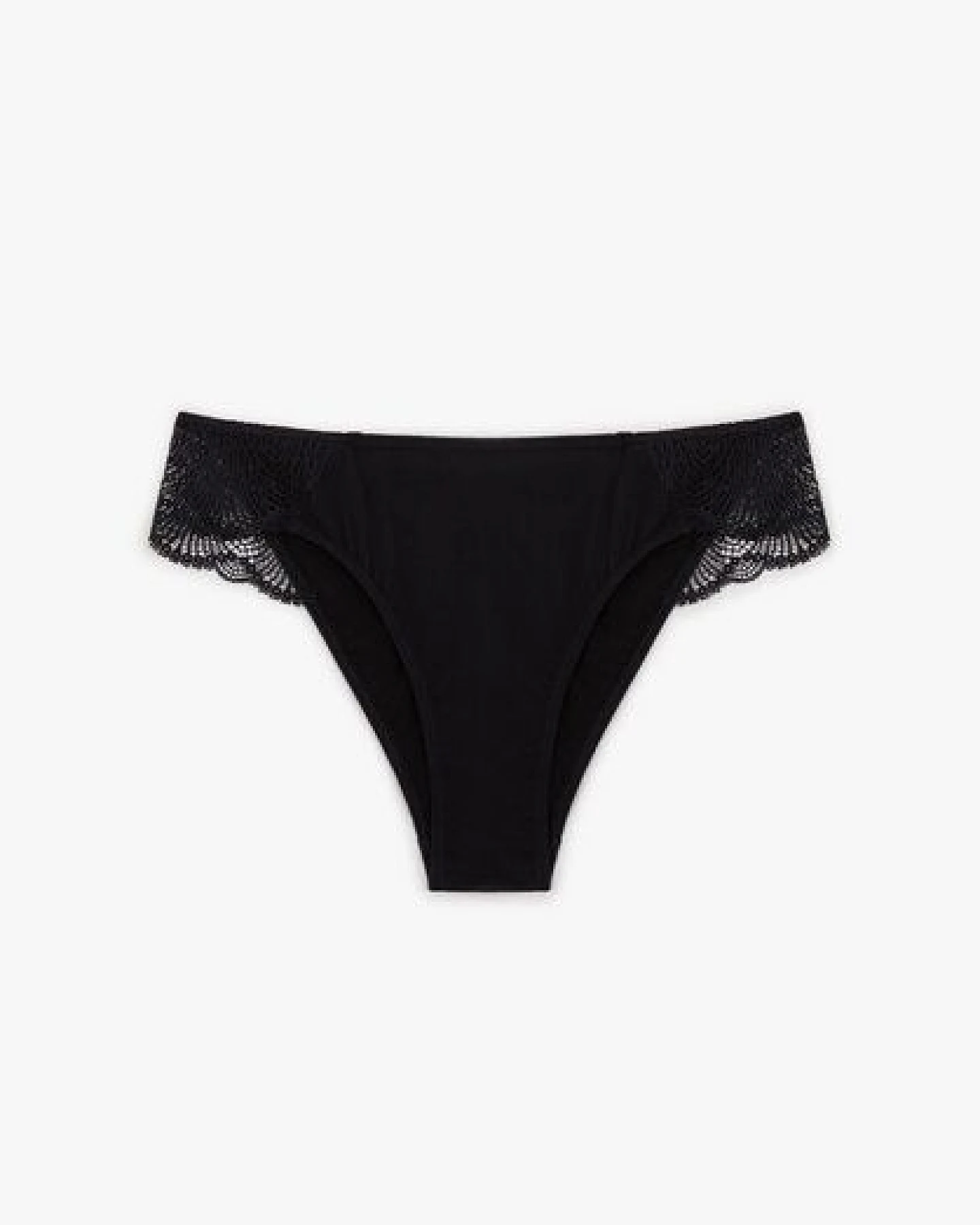 Lovjoi Slip ACHILLEA aus Biobaumwolle und regenerierter Spitze – Ansicht 2