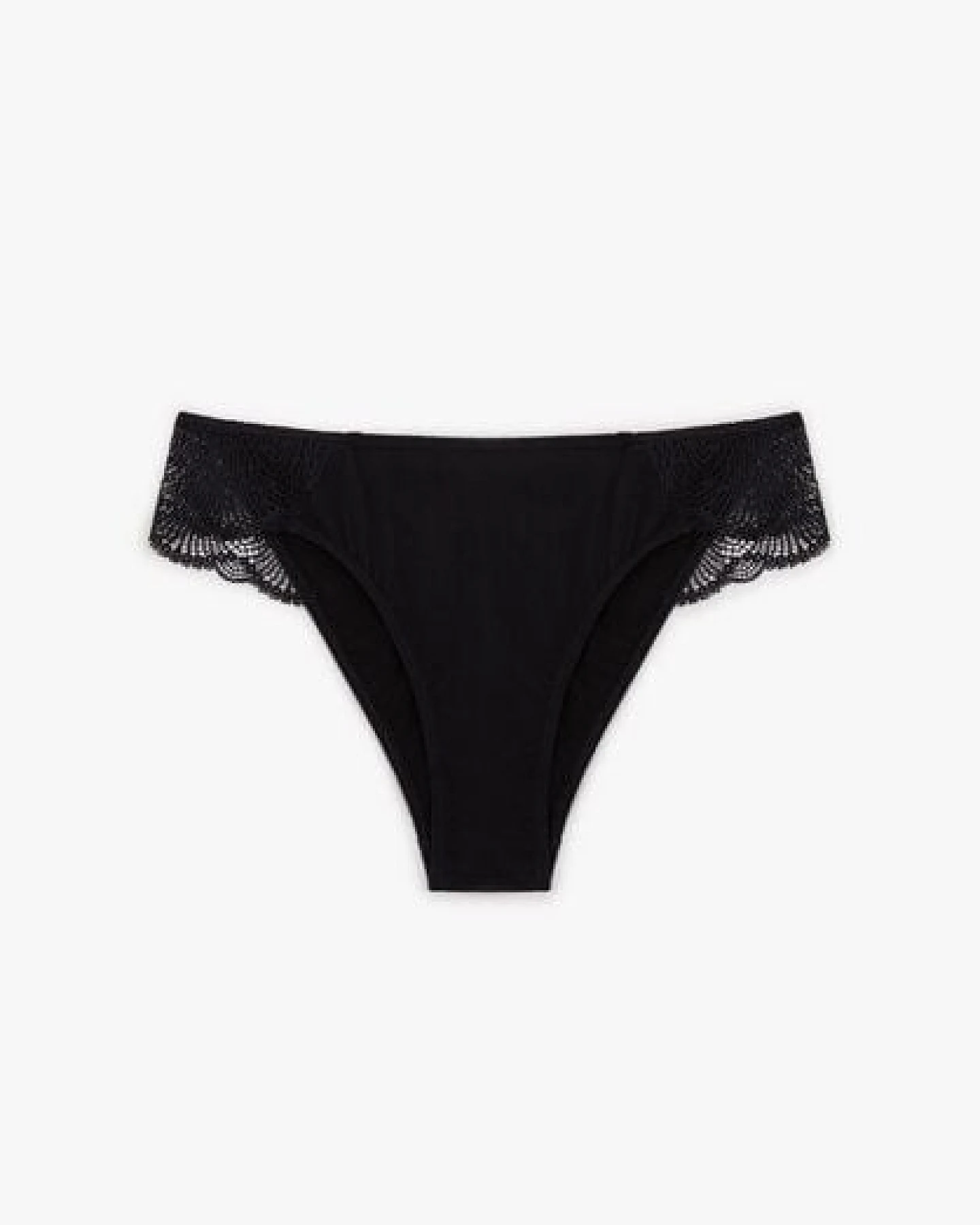 Lovjoi Slip ACHILLEA aus Biobaumwolle und regenerierter Spitze – Ansicht 2