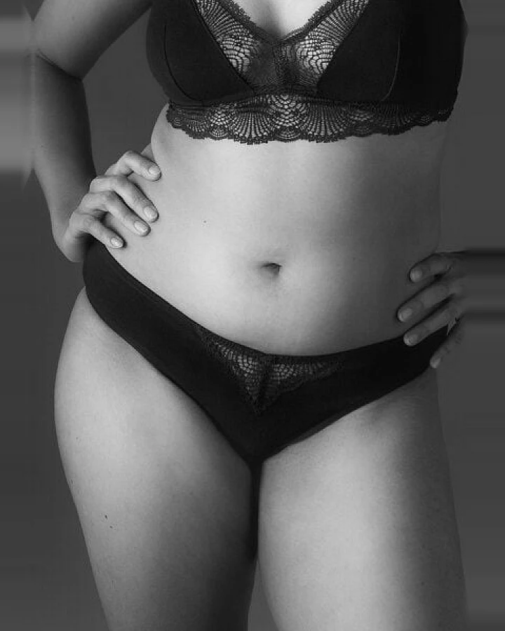 Lovjoi Slip BABIANA aus Biobaumwolle und regenerierter Spitze