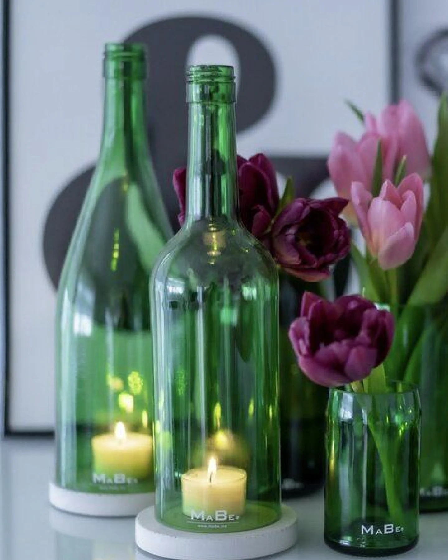 MaBe Wein WINDLICHT Klassiker - stilvoll in einem - witzige Geschenkidee – Ansicht 4