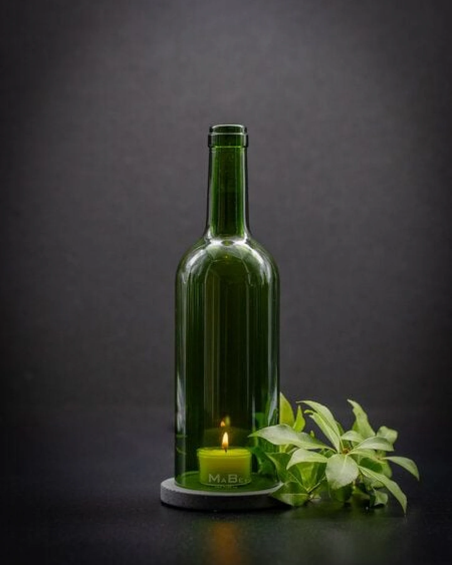MaBe Wein WINDLICHT Klassiker - stilvoll & nachhaltig in einem - witzige Geschenkidee – Ansicht 3