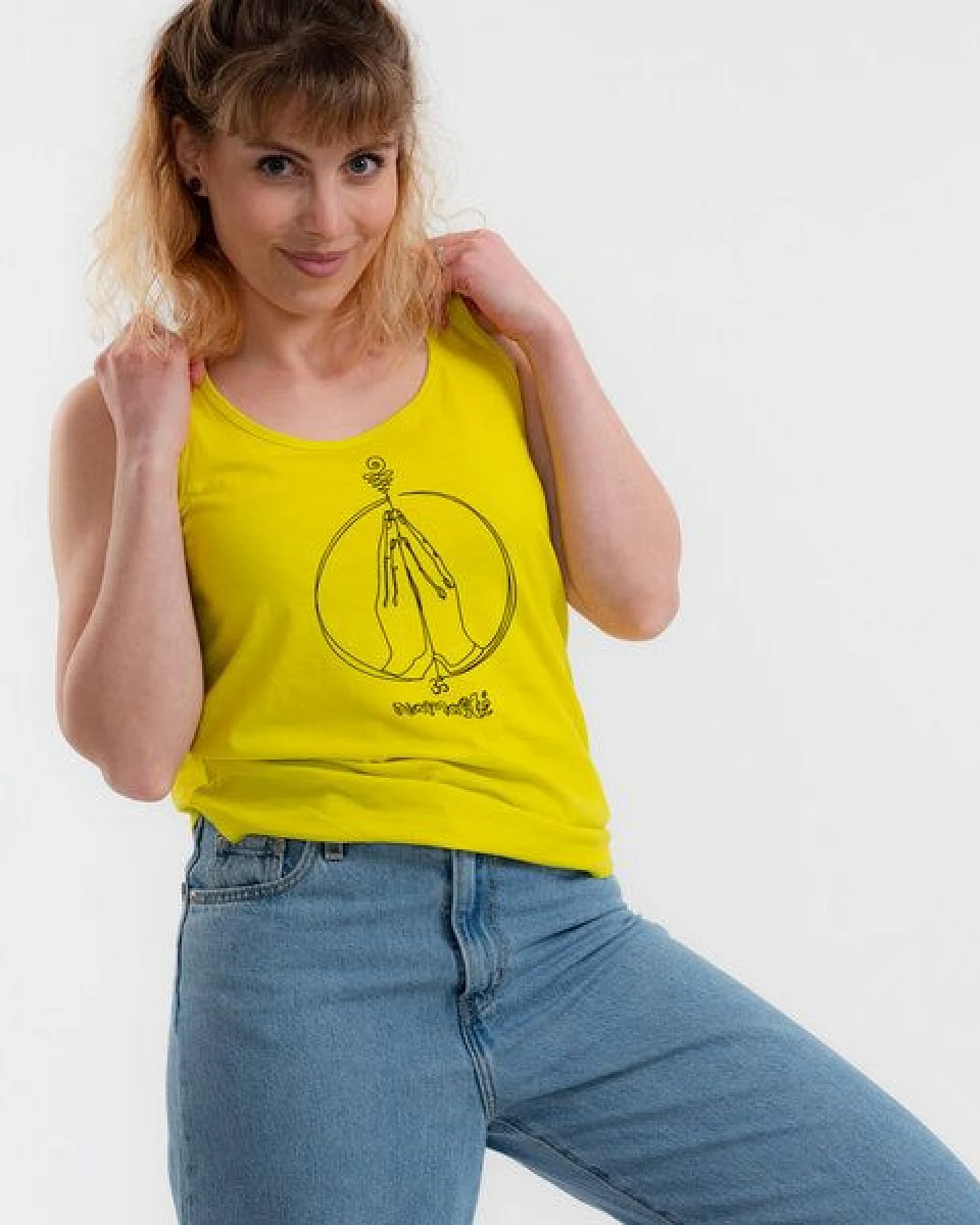 GARY MASH Tanktop Alex Namasté aus Biobaumwolle – Ansicht 2