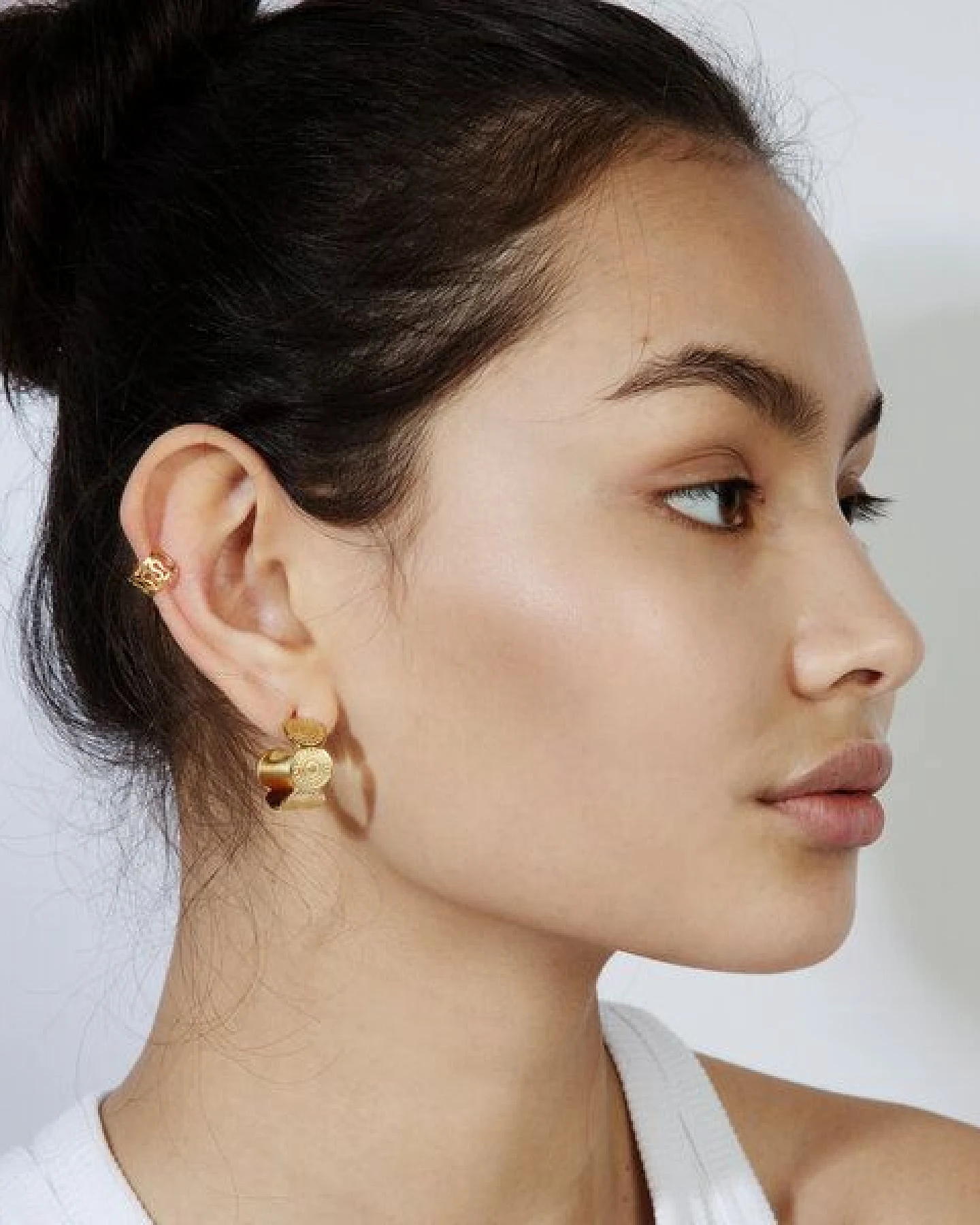 Coole Creolen in 21mm von Elektropulli – Ansicht 2