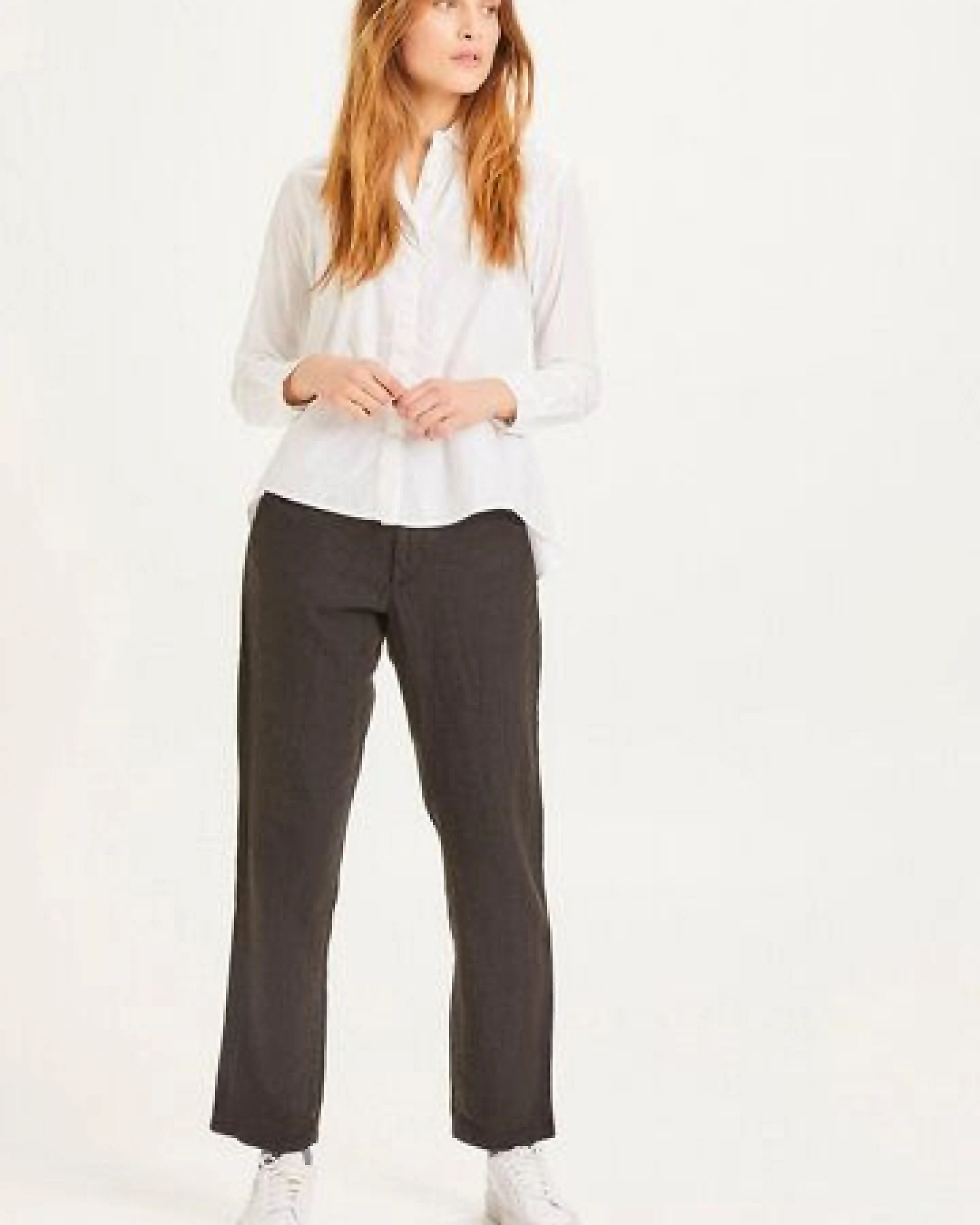 KnowledgeCotton Apparel Damen Leinenhose – Ansicht 3