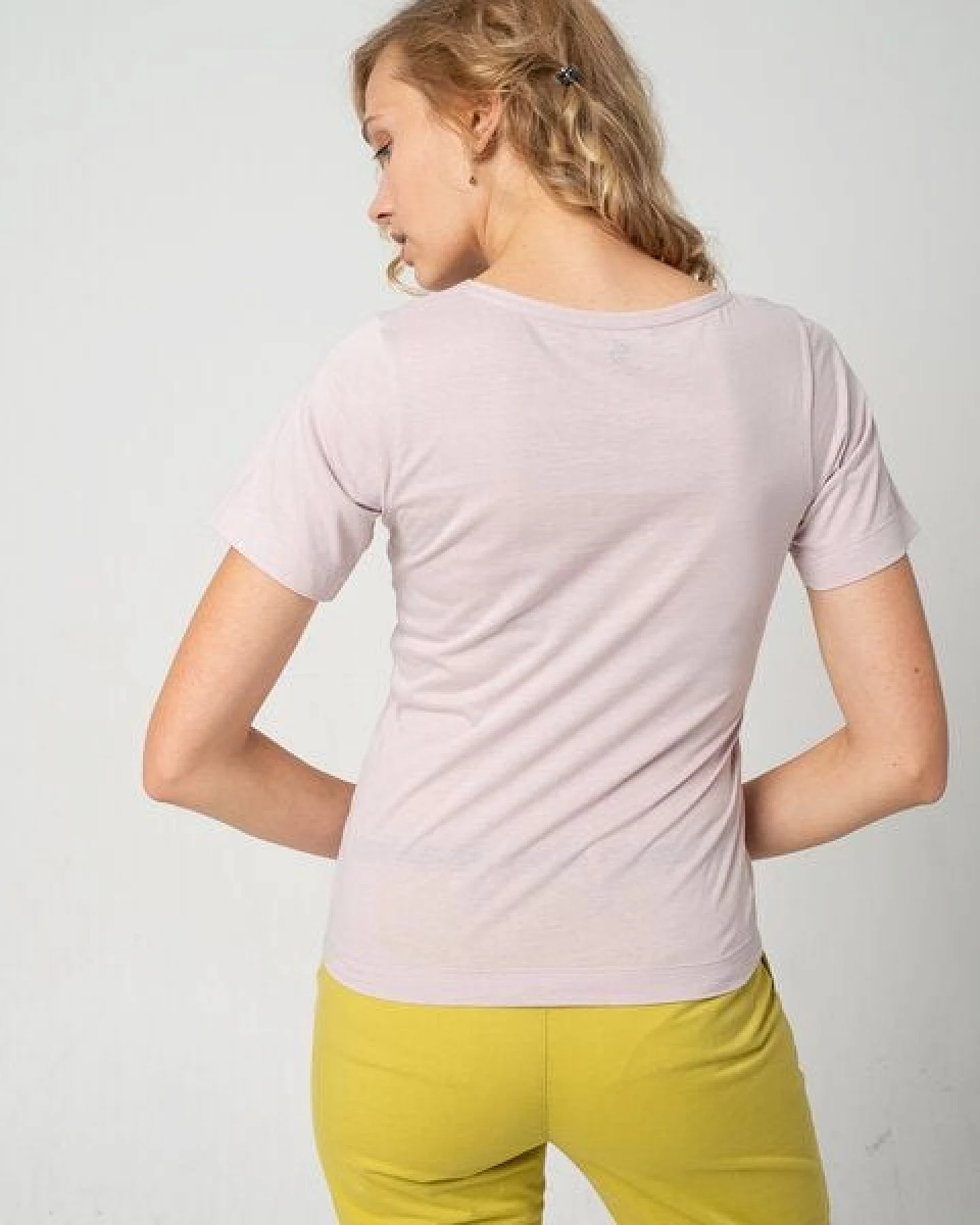 Alma & Lovis Basic T-Shirt aus 100% Bio-Baumwolle ‚Tee‘ – Ansicht 3