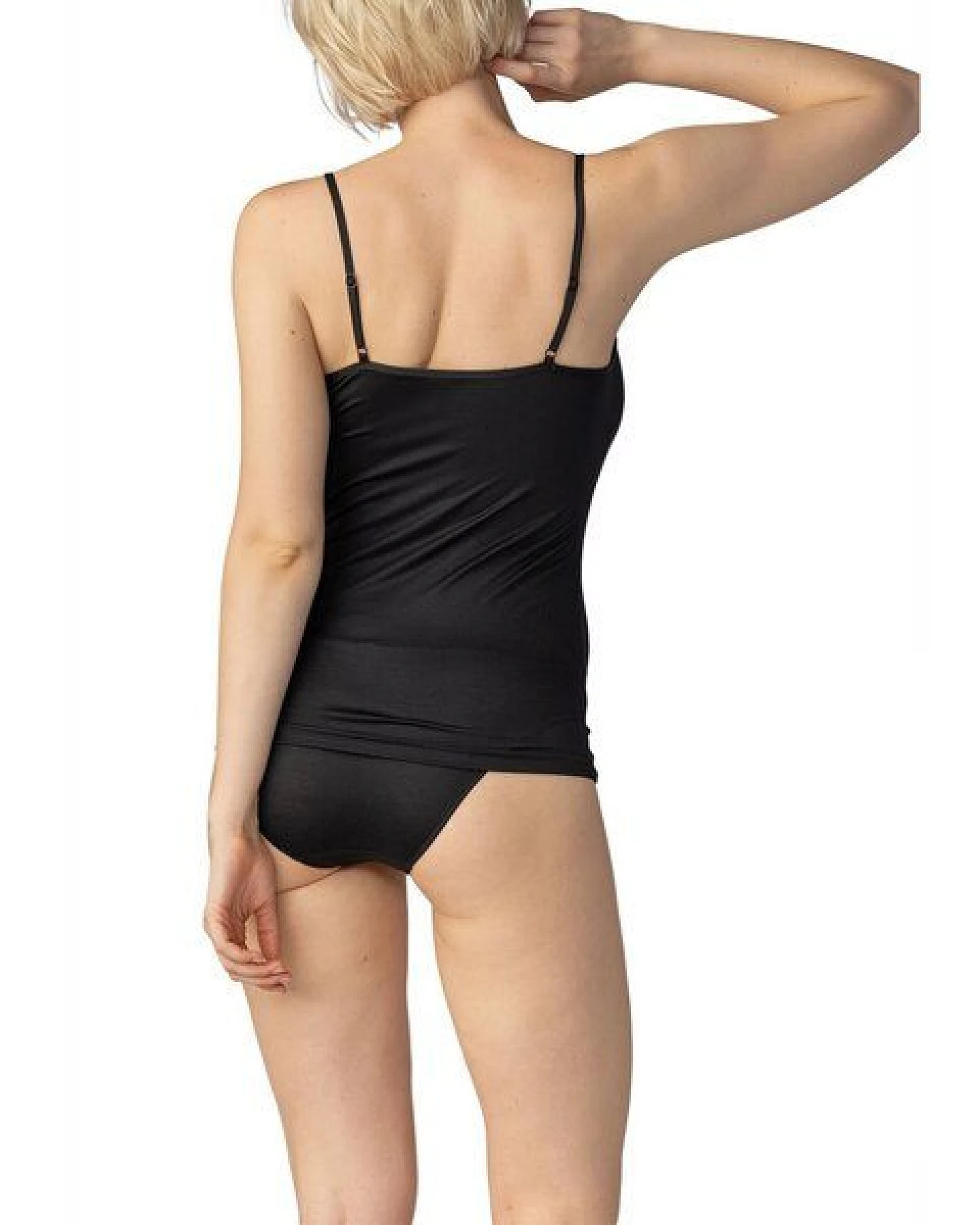Mey Damen Spaghetti Top mit Spitze "Luise" aus Tencel – Ansicht 2
