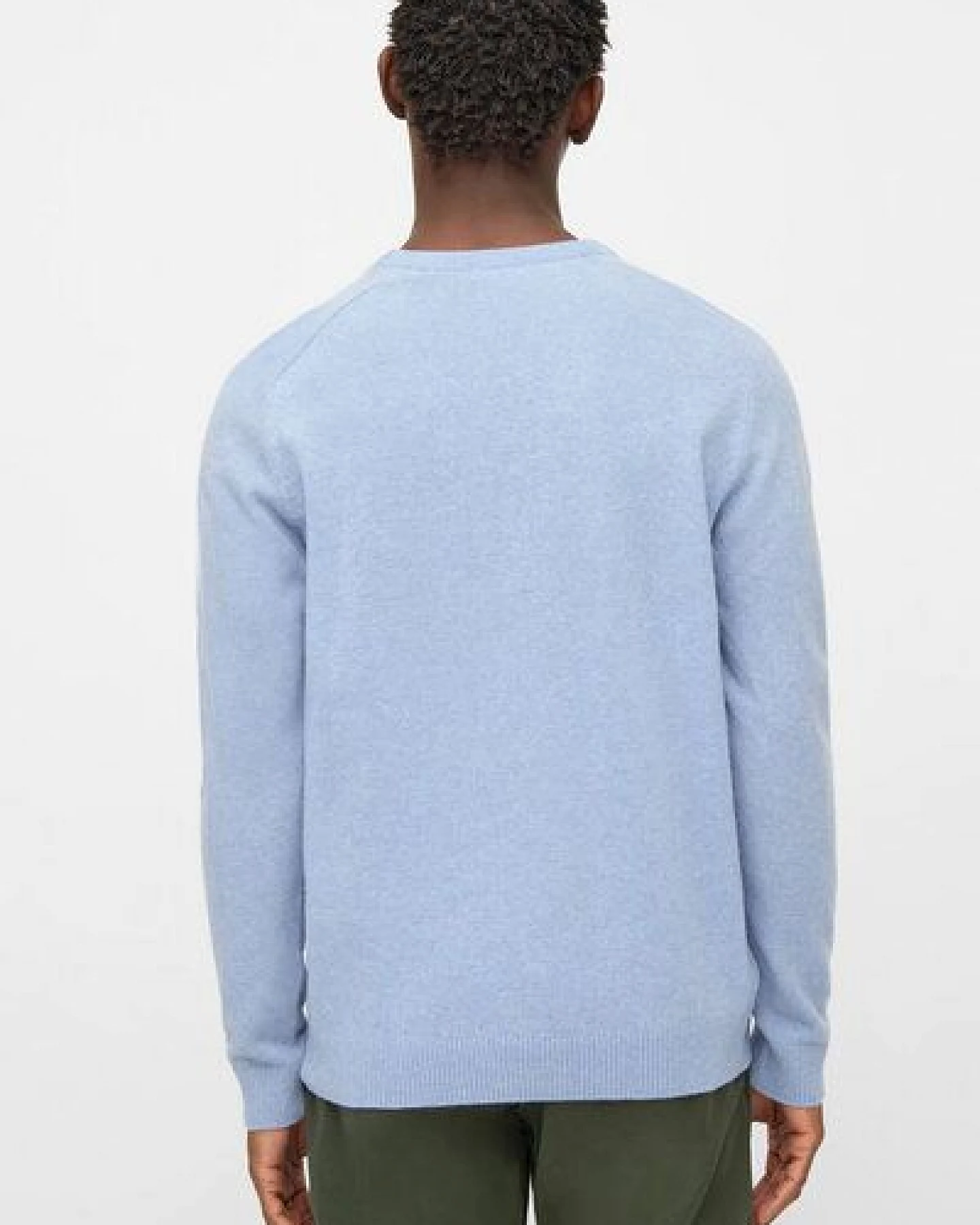KnowledgeCotton Apparel Strickpullover - FIELD o-neck knit - aus Bio-Lammwolle – Ansicht 2
