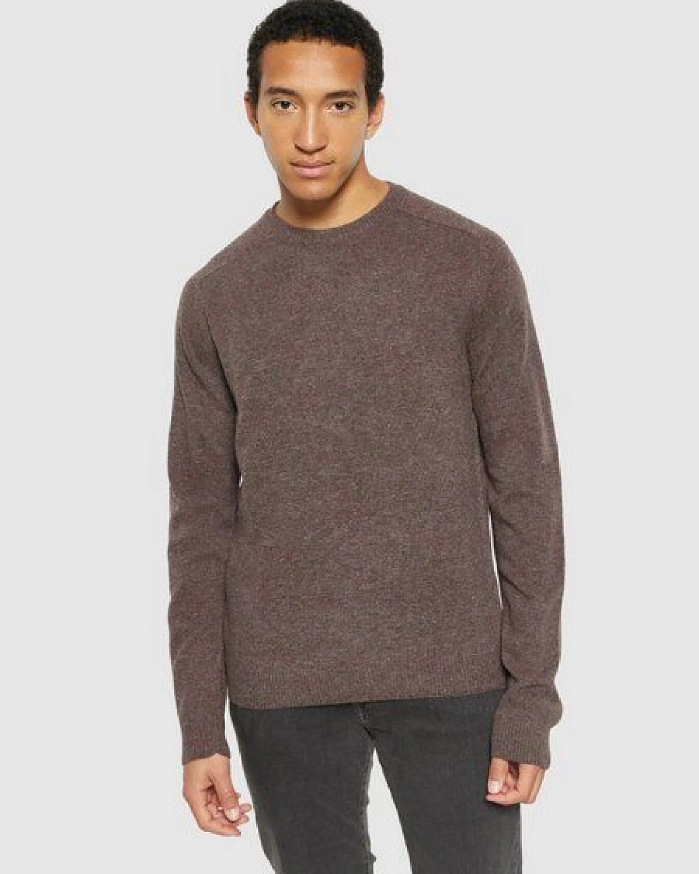 KnowledgeCotton Apparel Strickpullover - FIELD o-neck knit - aus Bio-Lammwolle – Ansicht 2