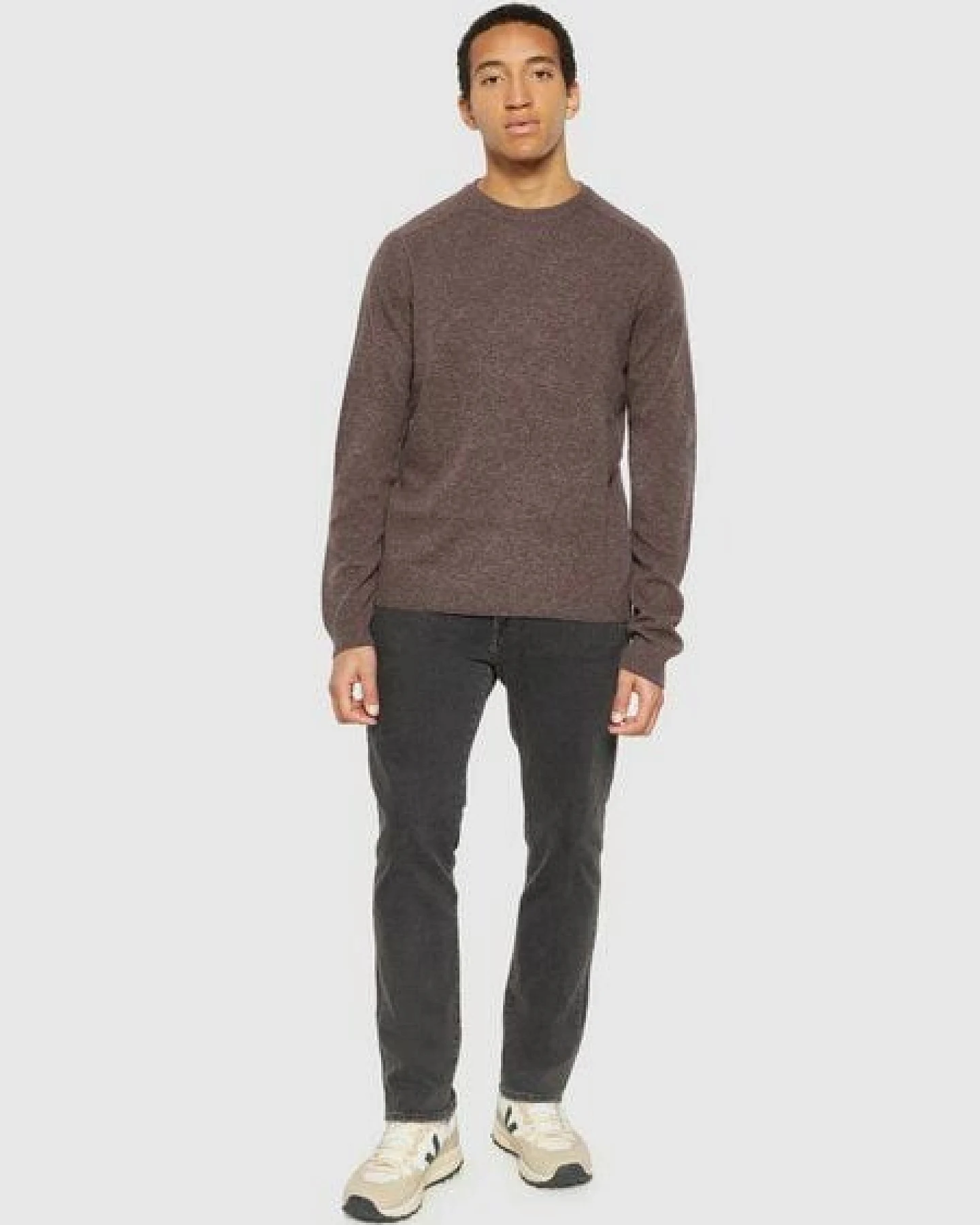 KnowledgeCotton Apparel Strickpullover - FIELD o-neck knit - aus Bio-Lammwolle – Ansicht 3