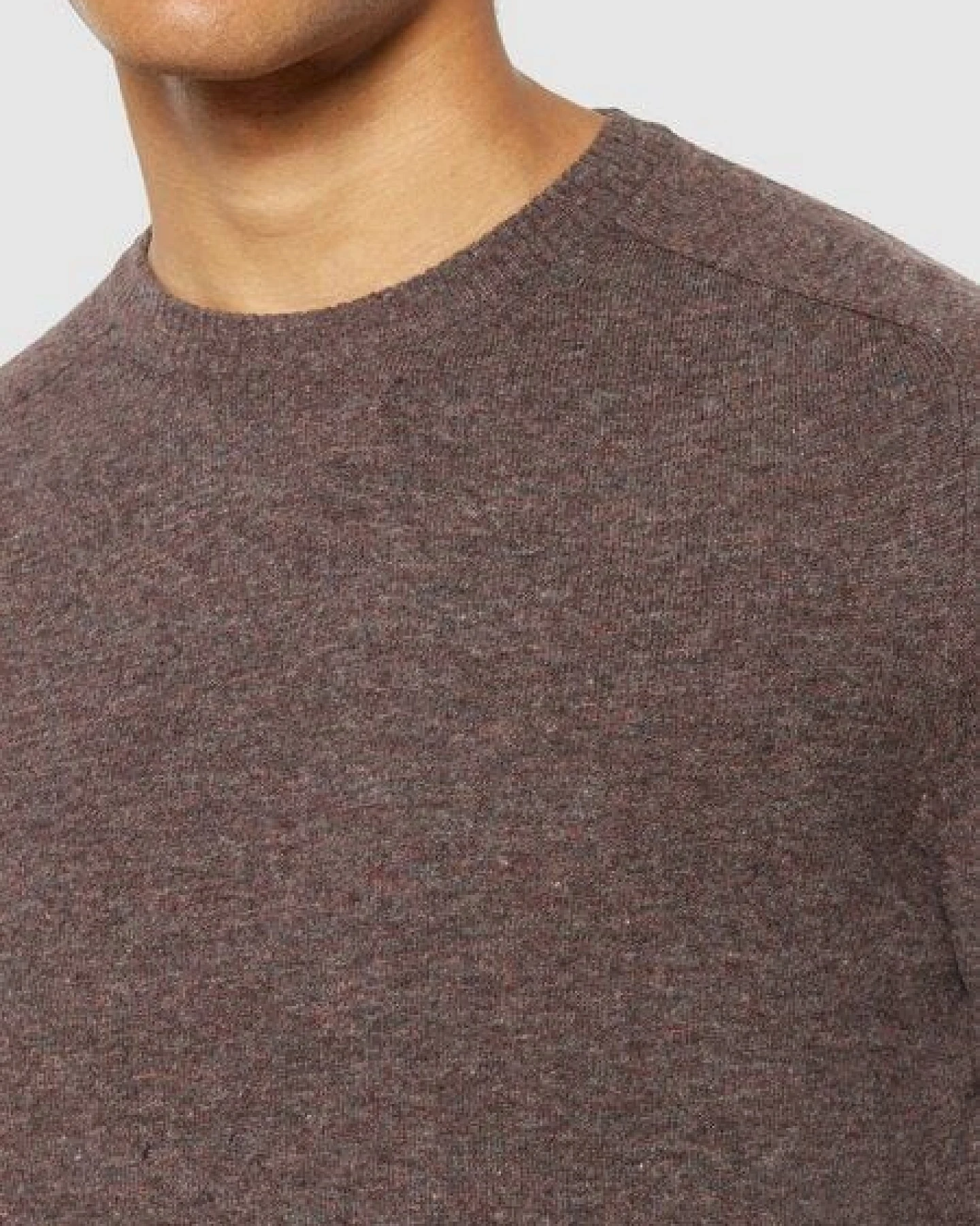 KnowledgeCotton Apparel Strickpullover - FIELD o-neck knit - aus Bio-Lammwolle – Ansicht 4