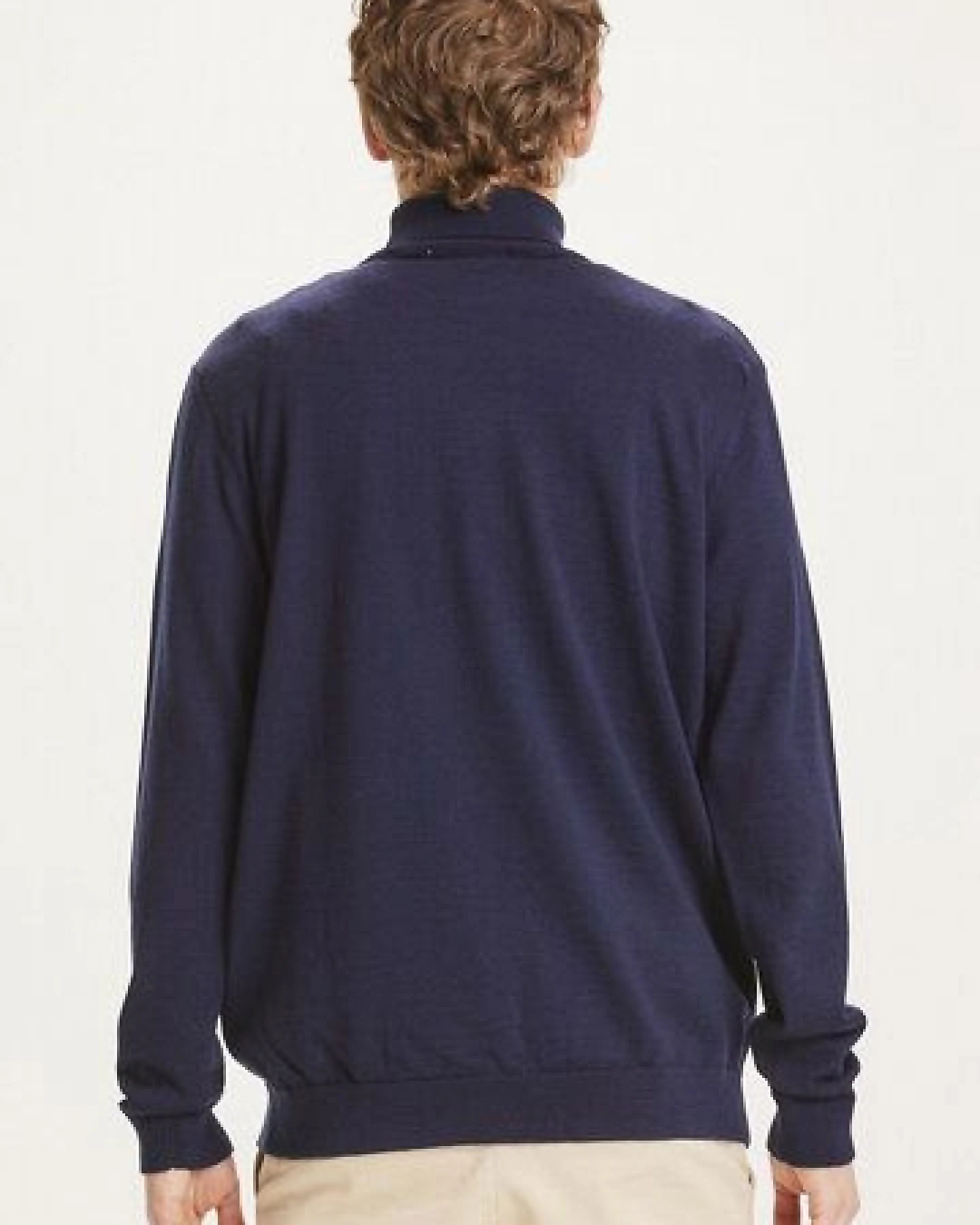 KnowledgeCotton Apparel Rollkragenpullover - FORREST roll neck merino wool knit – Ansicht 2