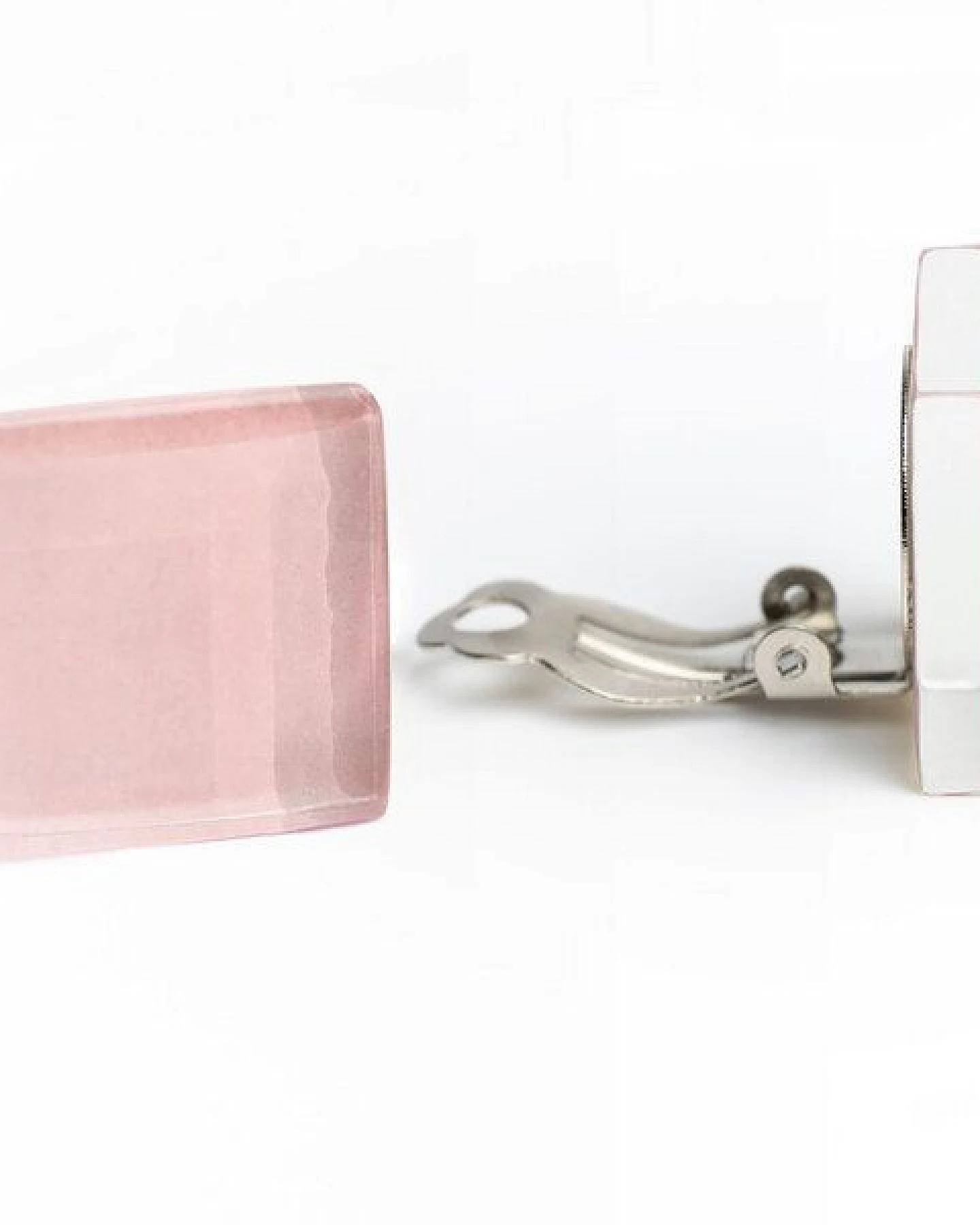 ALEXASCHA Auffällige Statement Ohrclips aus Glas – Ansicht 2
