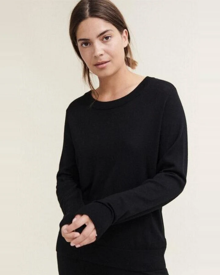 Basic Apparel Strickpullover Merino - Vera sweater - aus Merinowolle