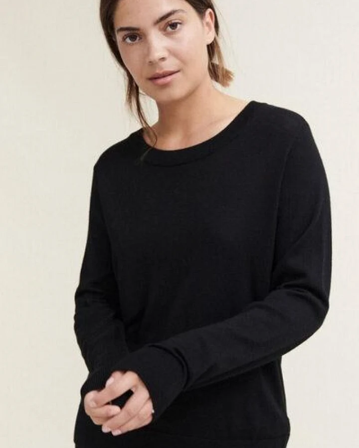 Basic Apparel Strickpullover Merino - Vera sweater - aus Merinowolle