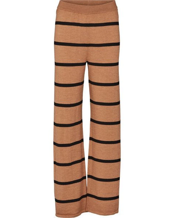 Basic Apparel Strickhose - Vera wide pant - aus Merinowolle