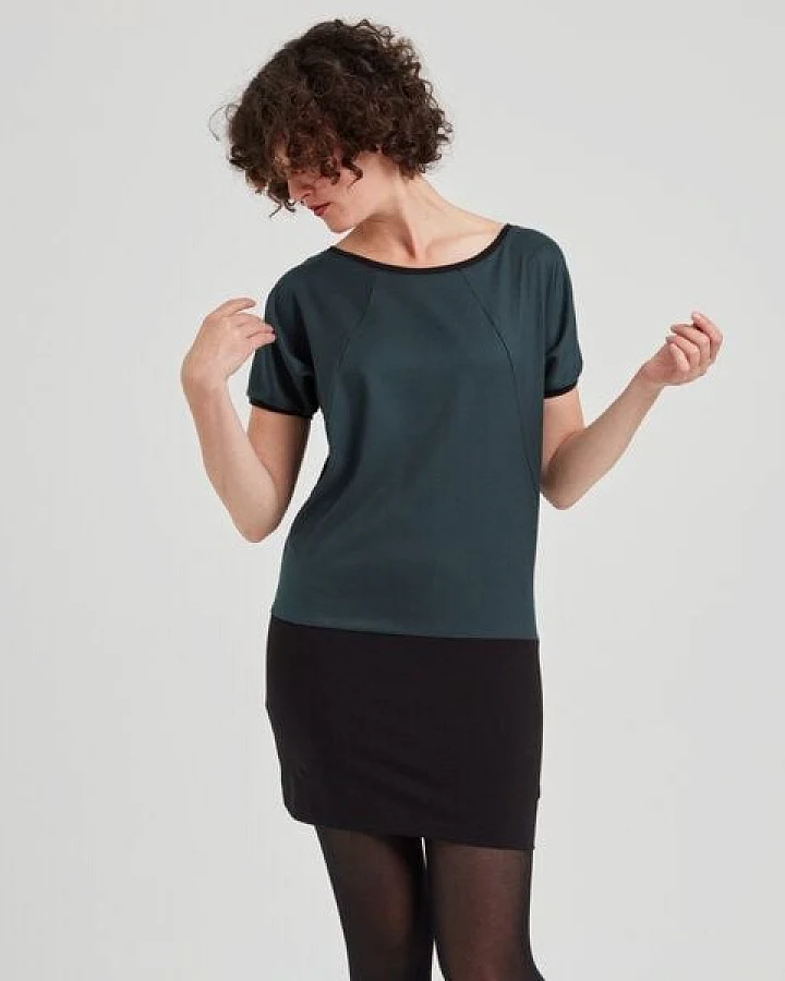 LASALINA Linda Kleid - recyceltes Polyester und Bambus
