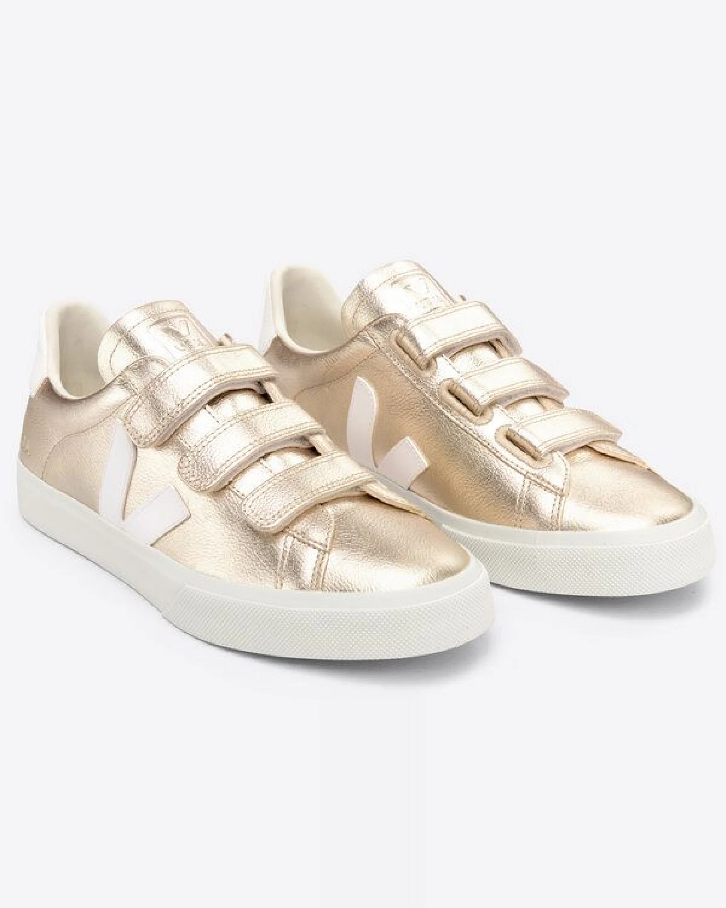 Veja Klett- Sneaker Damen - Recife Logo Chromefree – Ansicht 2