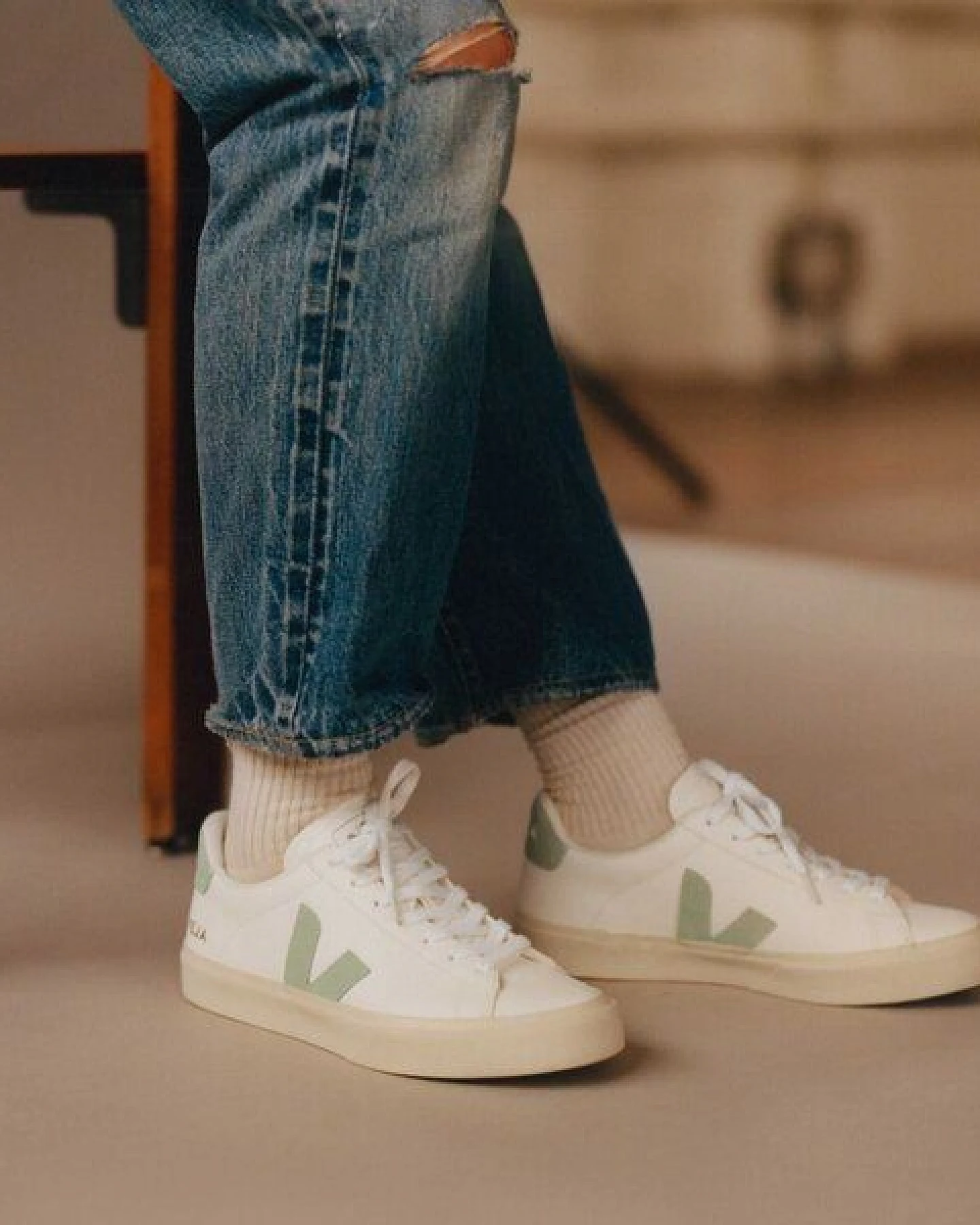 Veja Sneaker Damen - Campo Chromefree – Ansicht 4