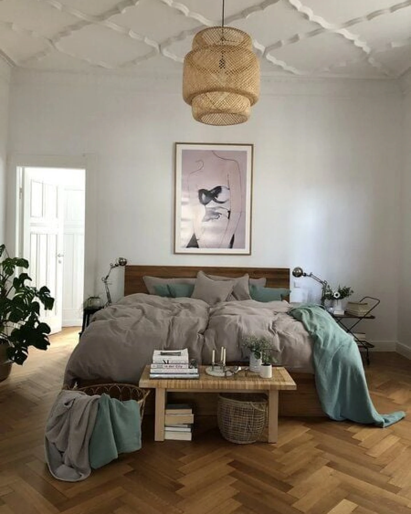 Hutch&Putch Musselin-Bettwäsche "Eliane" 135x200cm Bio Baumwolle tolle Farben – Ansicht 4