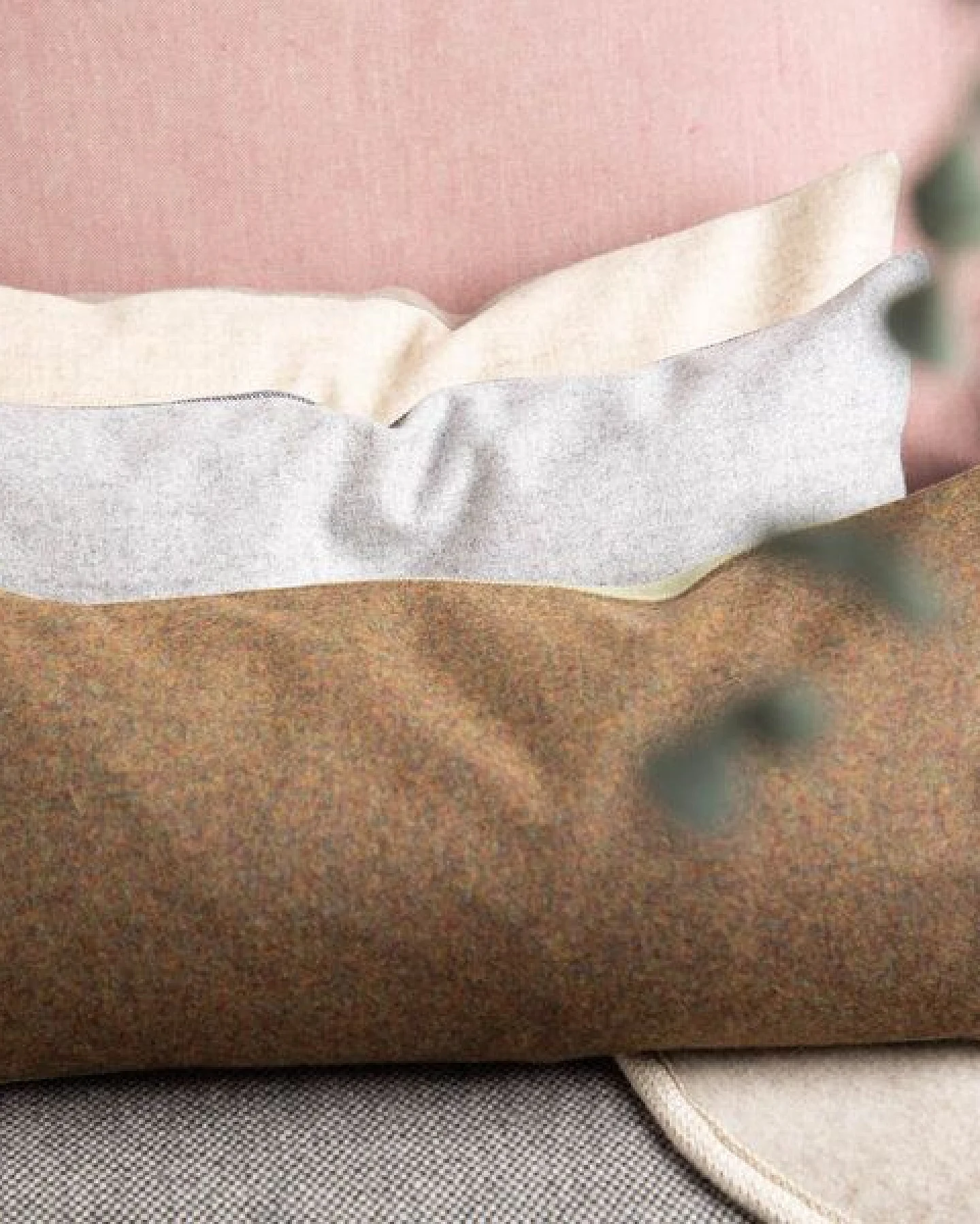 nahtur-design Rückenkissen oder Nackenkissen mit Dinkelspelzfüllung – Ansicht 4