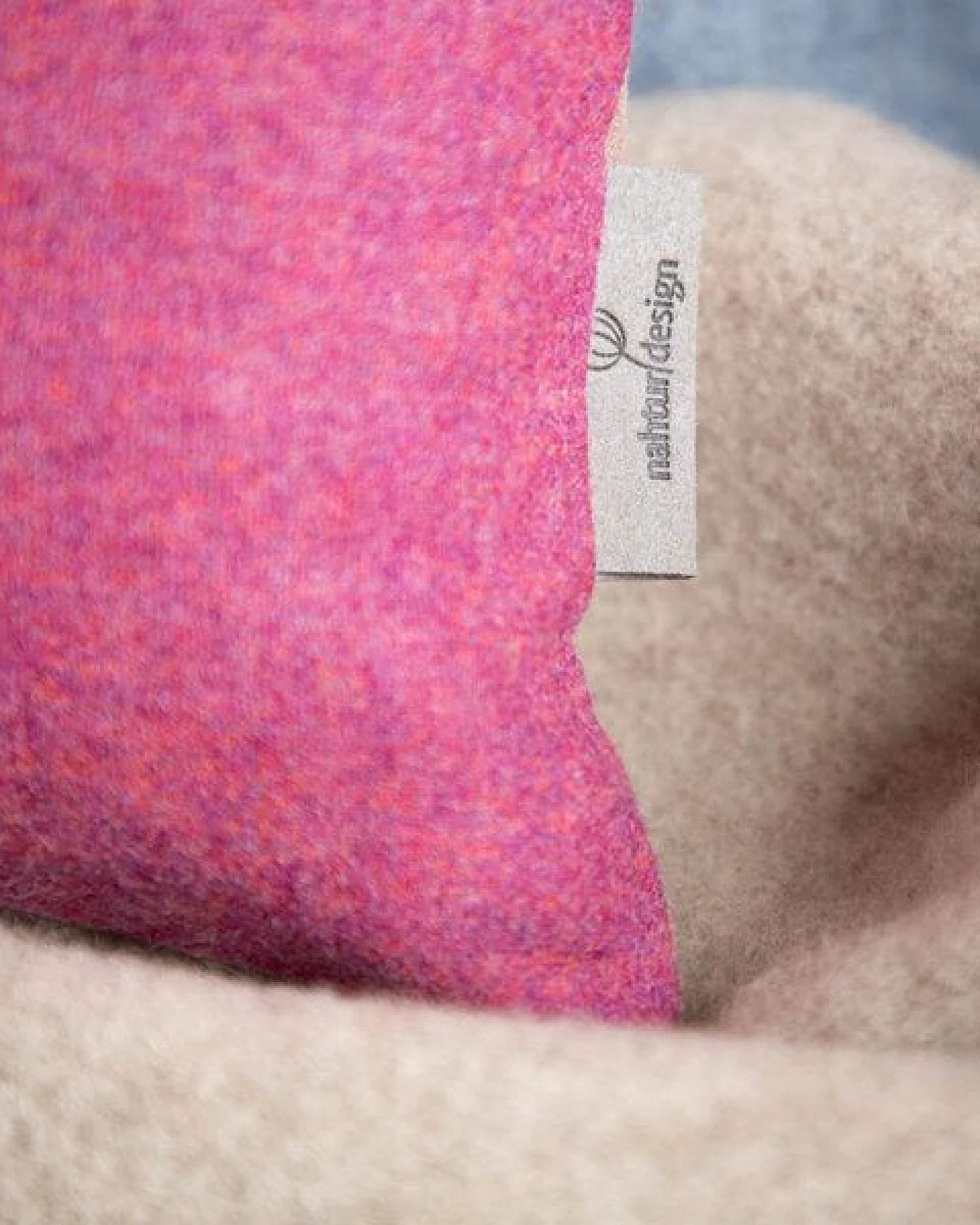 nahtur-design Rückenkissen oder Nackenkissen mit Dinkelspelzfüllung – Ansicht 3