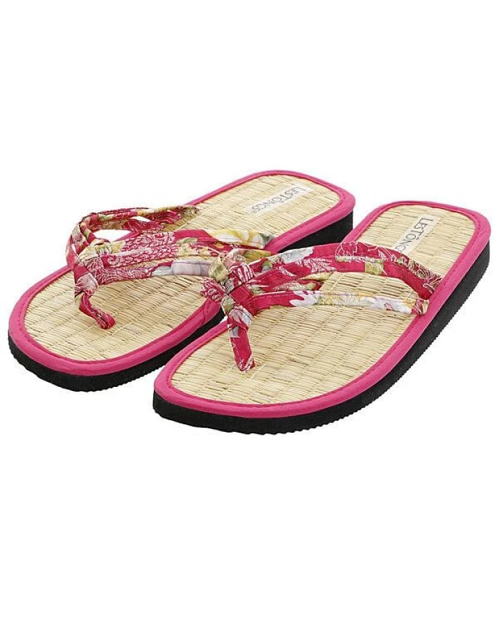 Les Tôngs JUNCUS-D Hue gesunde Zimtlatschen - vegane Flip-Flops mit Zimtsohle