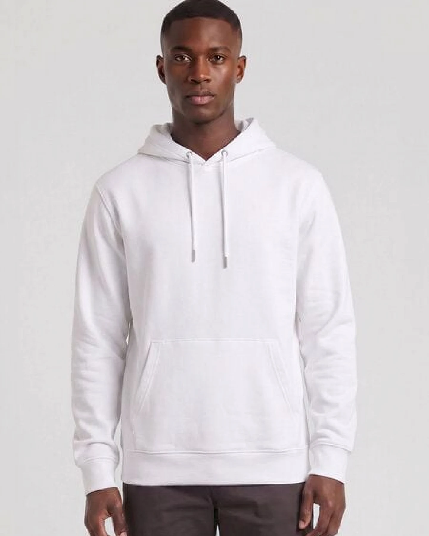 glore Basics Basic Hoodie mit Kordeln - Toni - aus Bio-Baumwolle – Ansicht 2