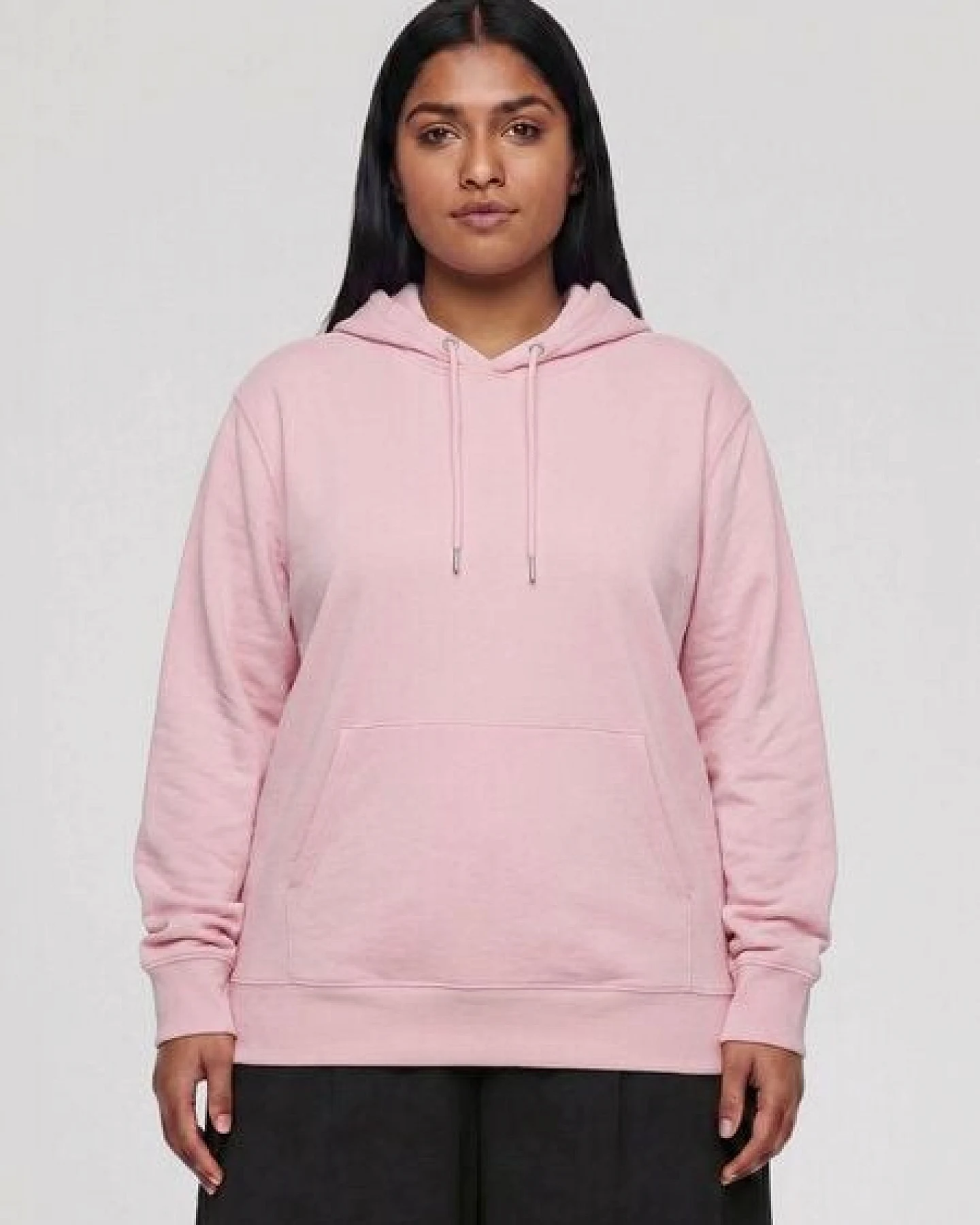 glore Basics Basic Hoodie mit Kordeln - Toni - aus Bio-Baumwolle – Ansicht 3