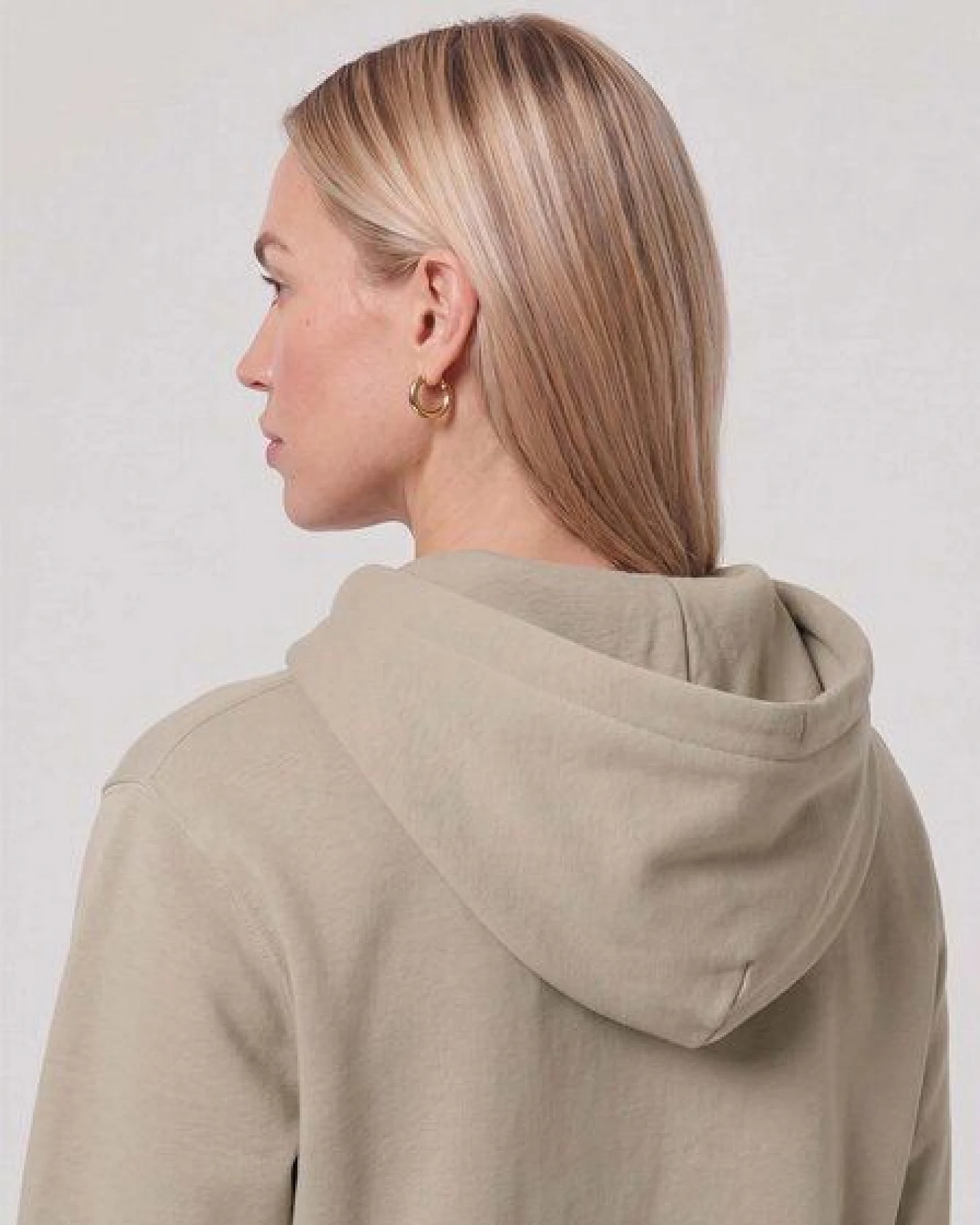 glore Basics Basic Hoodie mit Kordeln - Toni - aus Bio-Baumwolle – Ansicht 4