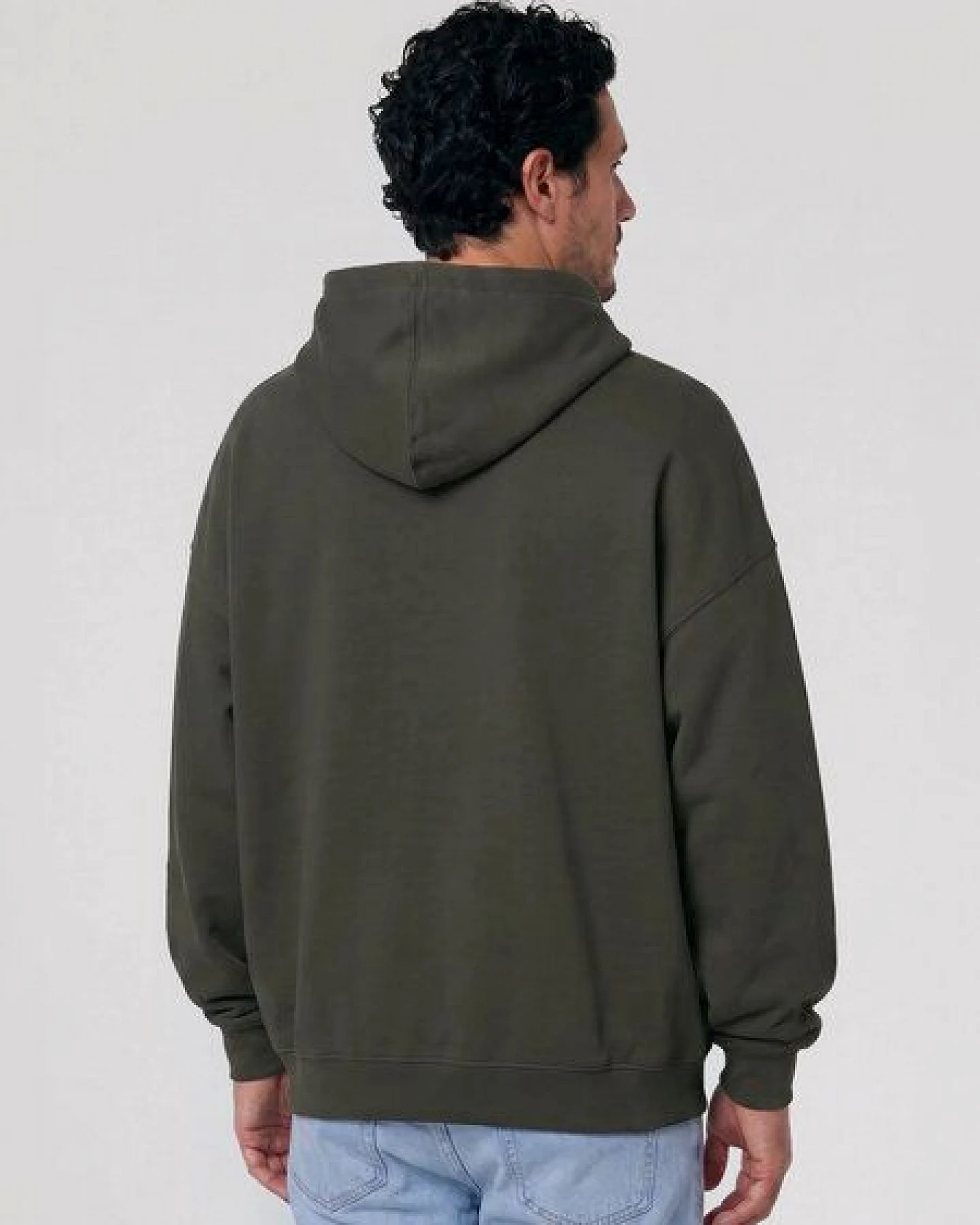 glore Basics Basic Hoodie mit Kordeln - Toni - aus Bio-Baumwolle – Ansicht 3