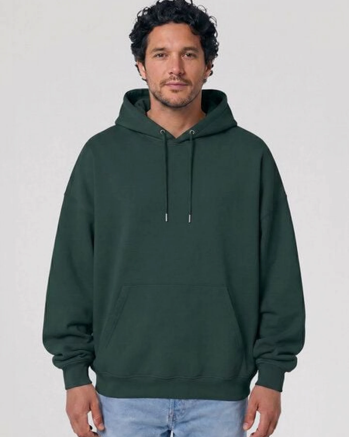 glore Basics Basic Hoodie mit Kordeln - Toni - aus Bio-Baumwolle – Ansicht 2