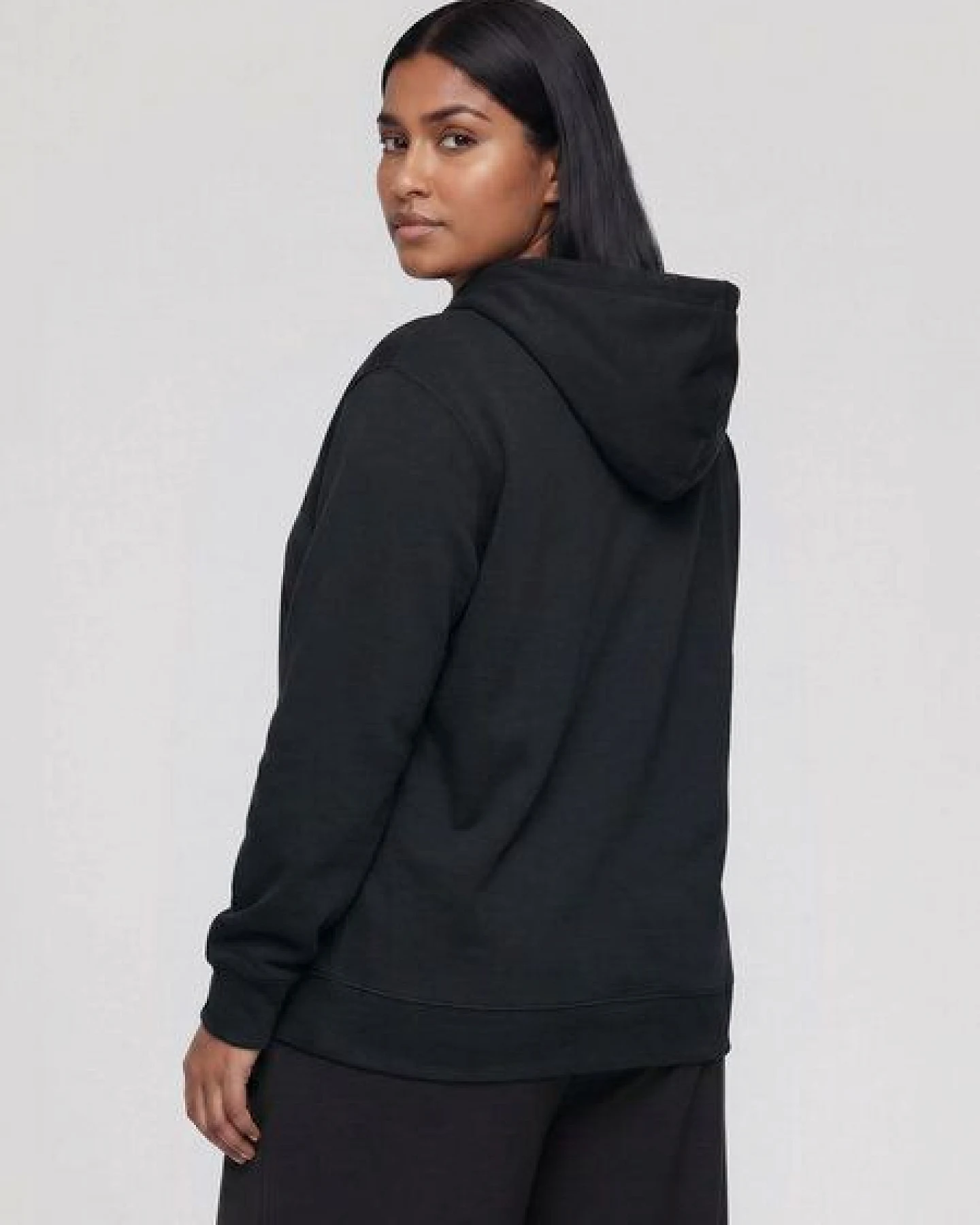 glore Basics Basic Hoodie mit Kordeln - Toni - aus Bio-Baumwolle – Ansicht 4