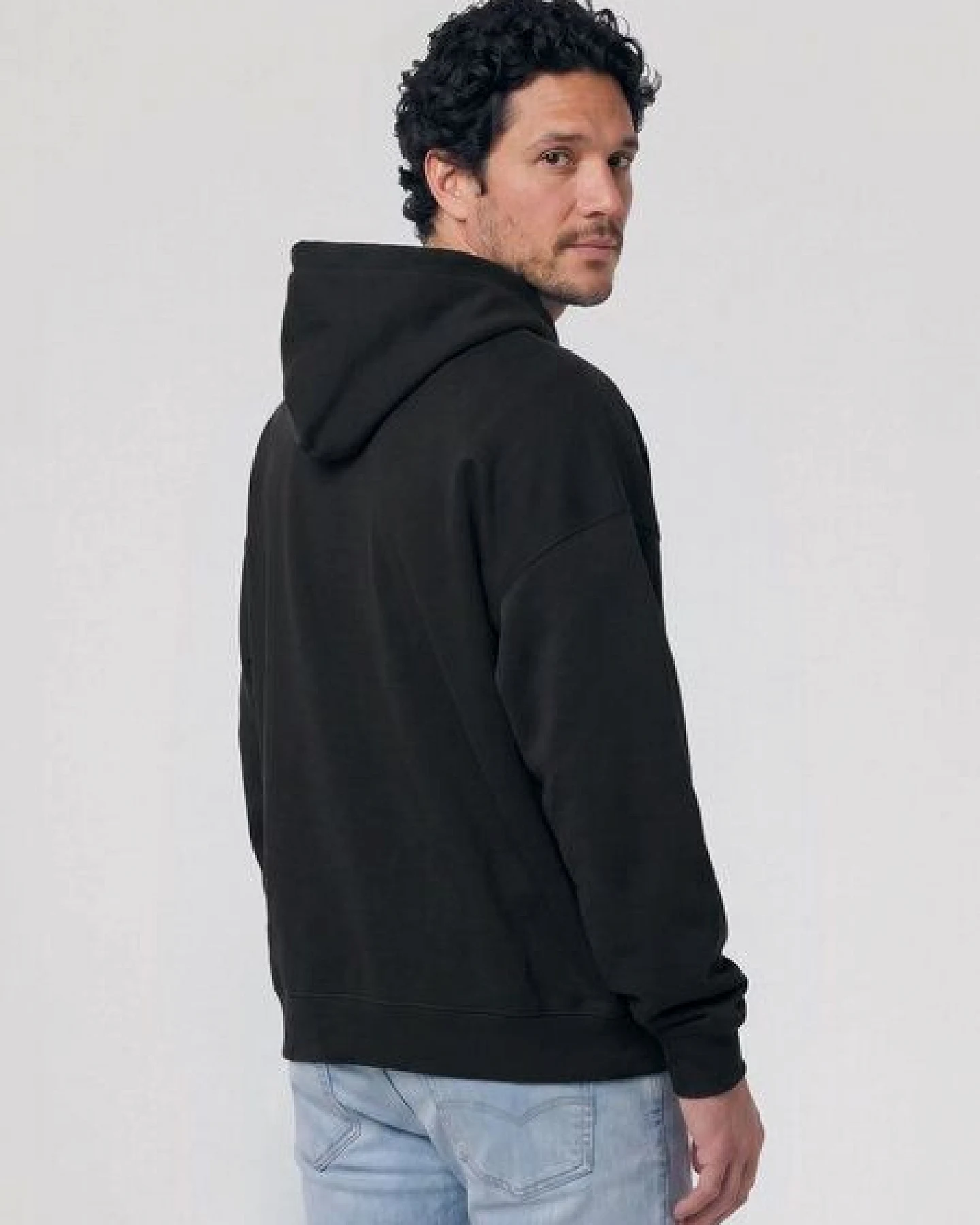 glore Basics Basic Hoodie mit Kordeln - Toni - aus Bio-Baumwolle – Ansicht 3