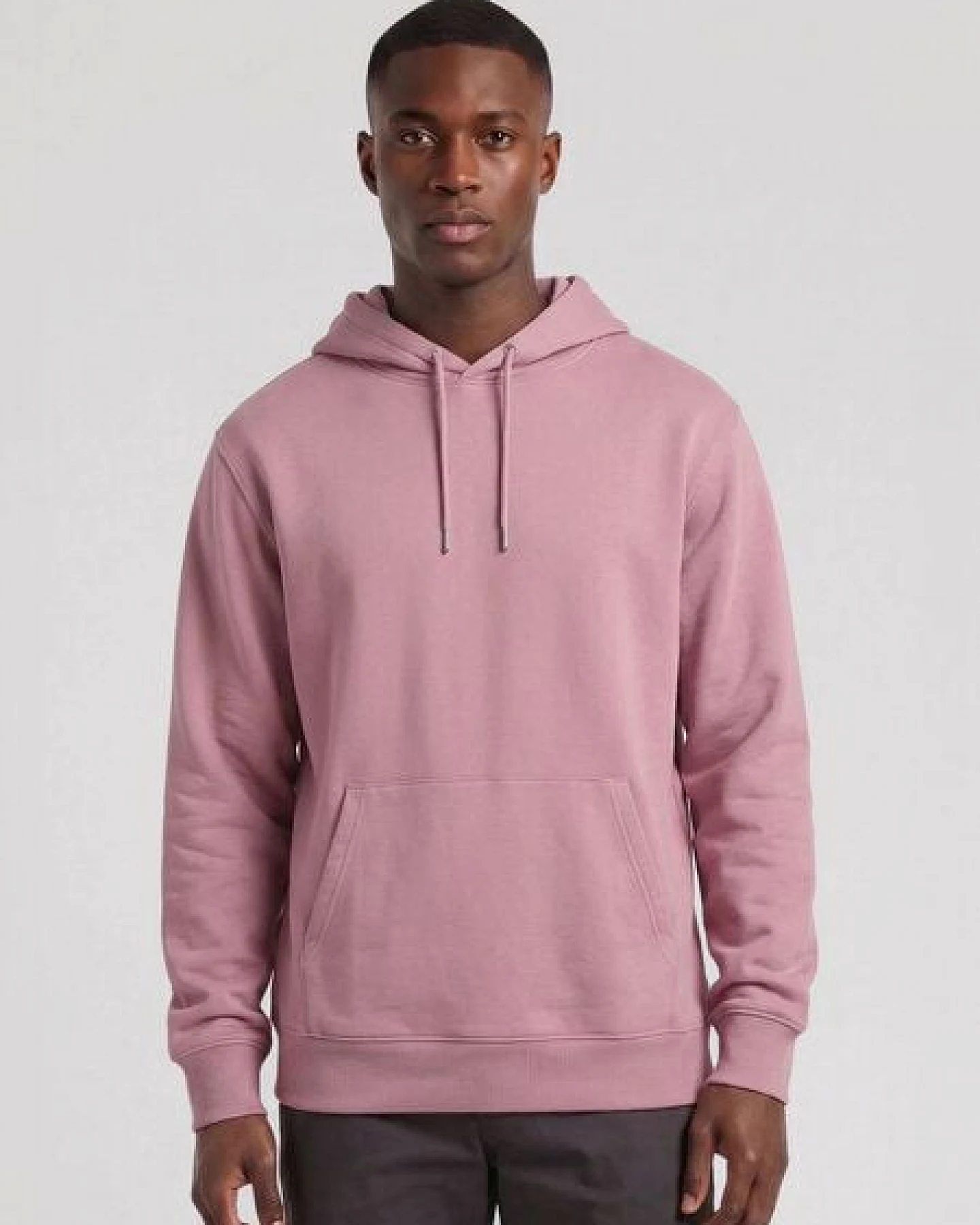 glore Basics Basic Hoodie mit Kordeln - Toni - aus Bio-Baumwolle – Ansicht 3