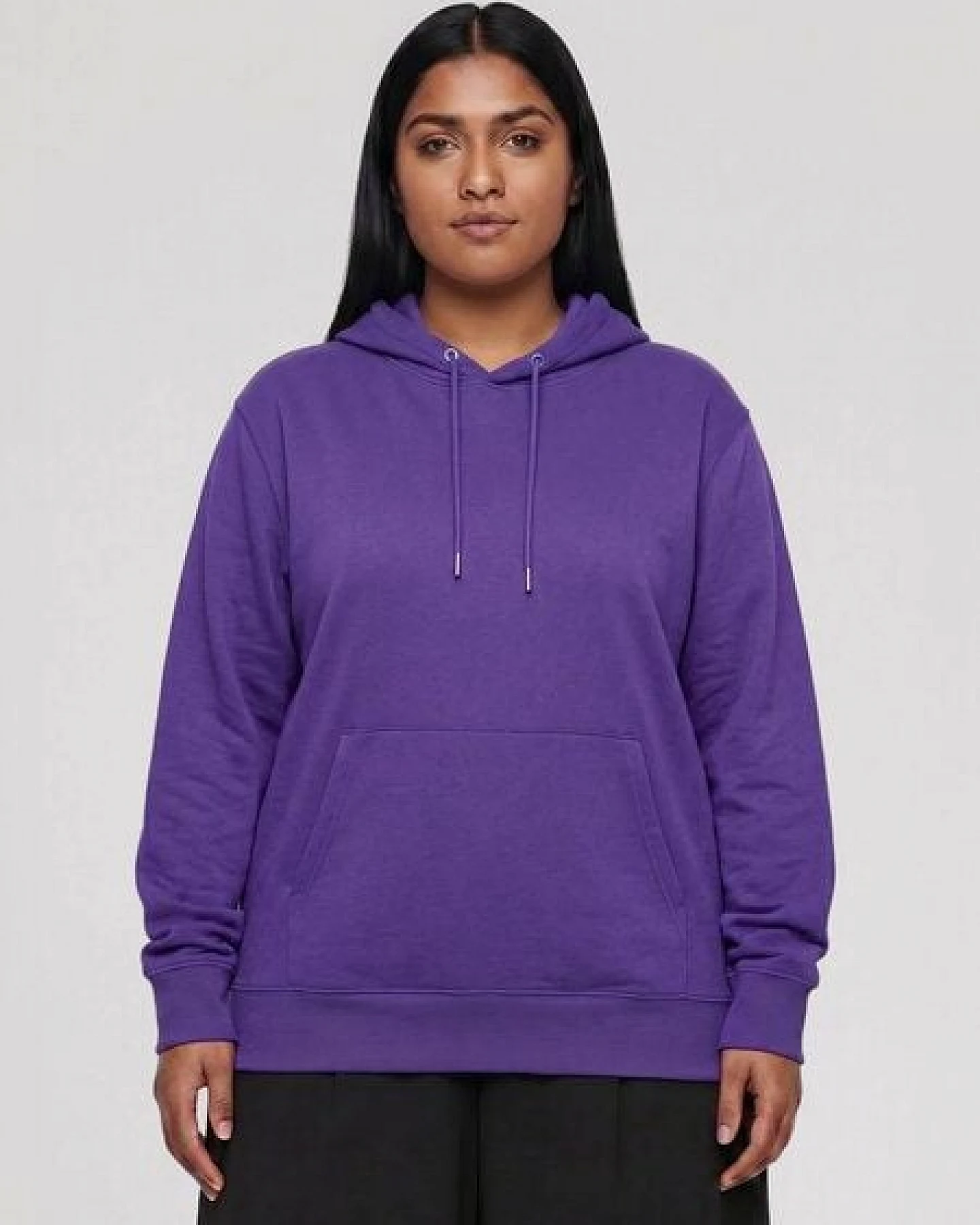 glore Basics Basic Hoodie mit Kordeln - Toni - aus Bio-Baumwolle – Ansicht 3