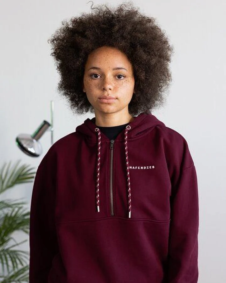 HAFENDIEB LOGO STICK ZIPHOOD