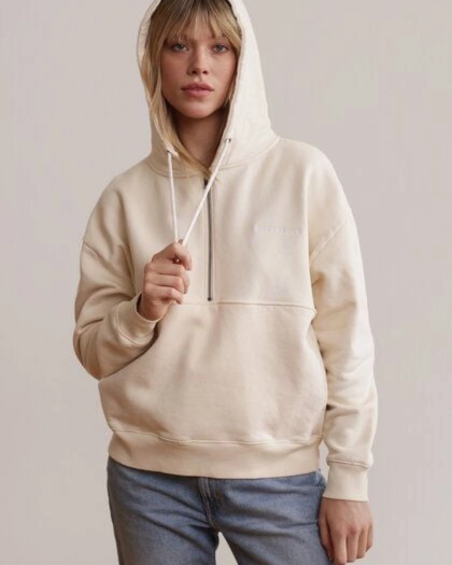 HAFENDIEB LOGO STICK ZIPHOOD – Ansicht 4