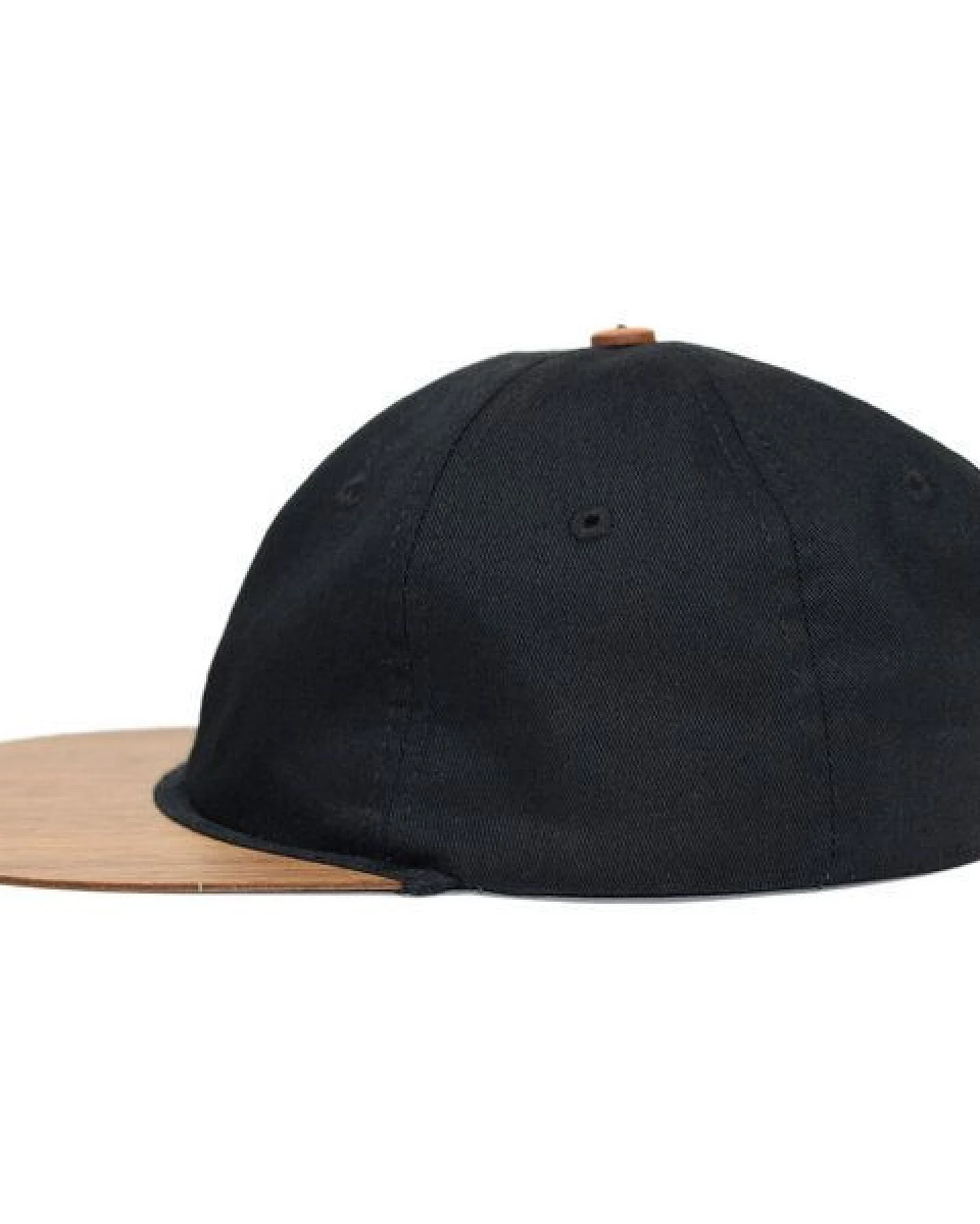 Lou-i Dad Cap Bio-Baumwolle mit edlem Holzschild – Ansicht 3