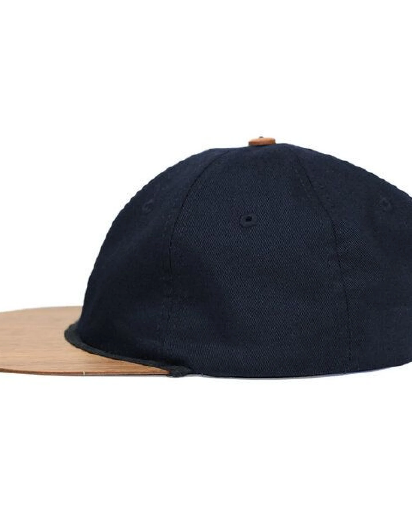 Lou-i Dad Cap Bio-Baumwolle mit edlem Holzschild – Ansicht 3