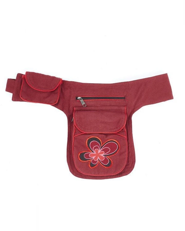 short'n'pietz handgenähte Gürteltasche mit verstellbarem Gürtel