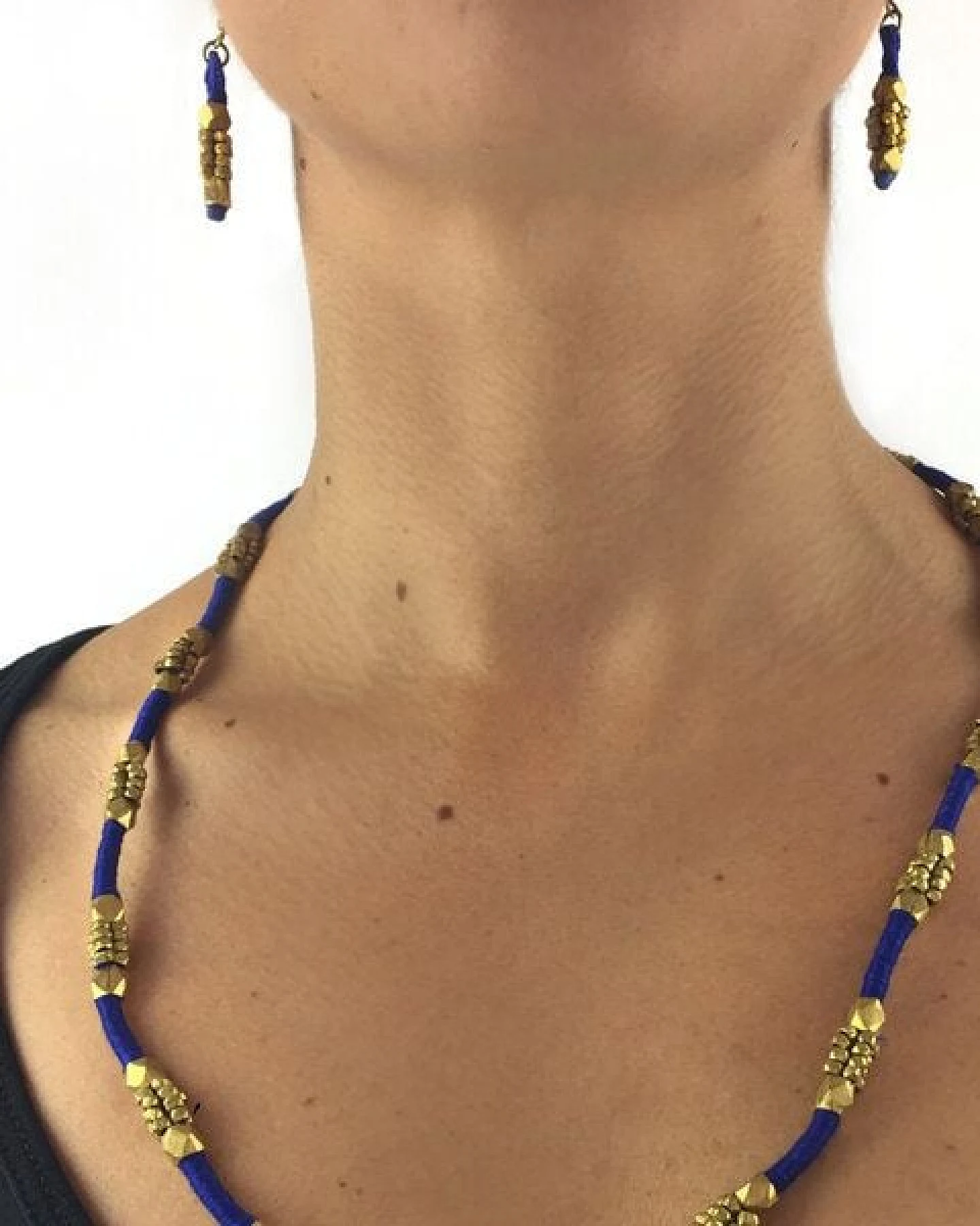 KIKOONI Dokra Kette "Blue" – Ansicht 4