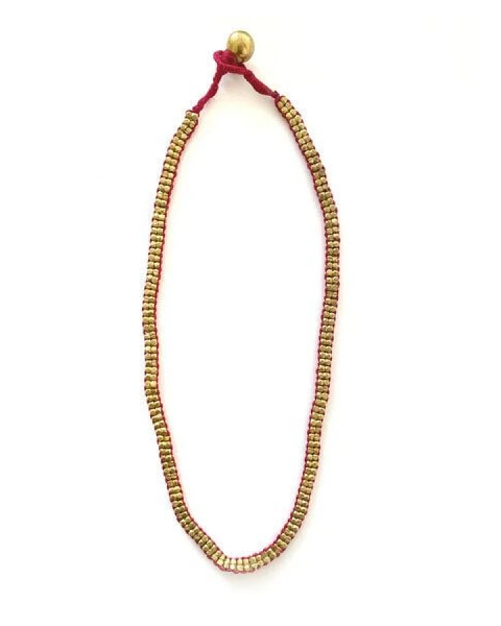 KIKOONI Dokra Kette "red snake"