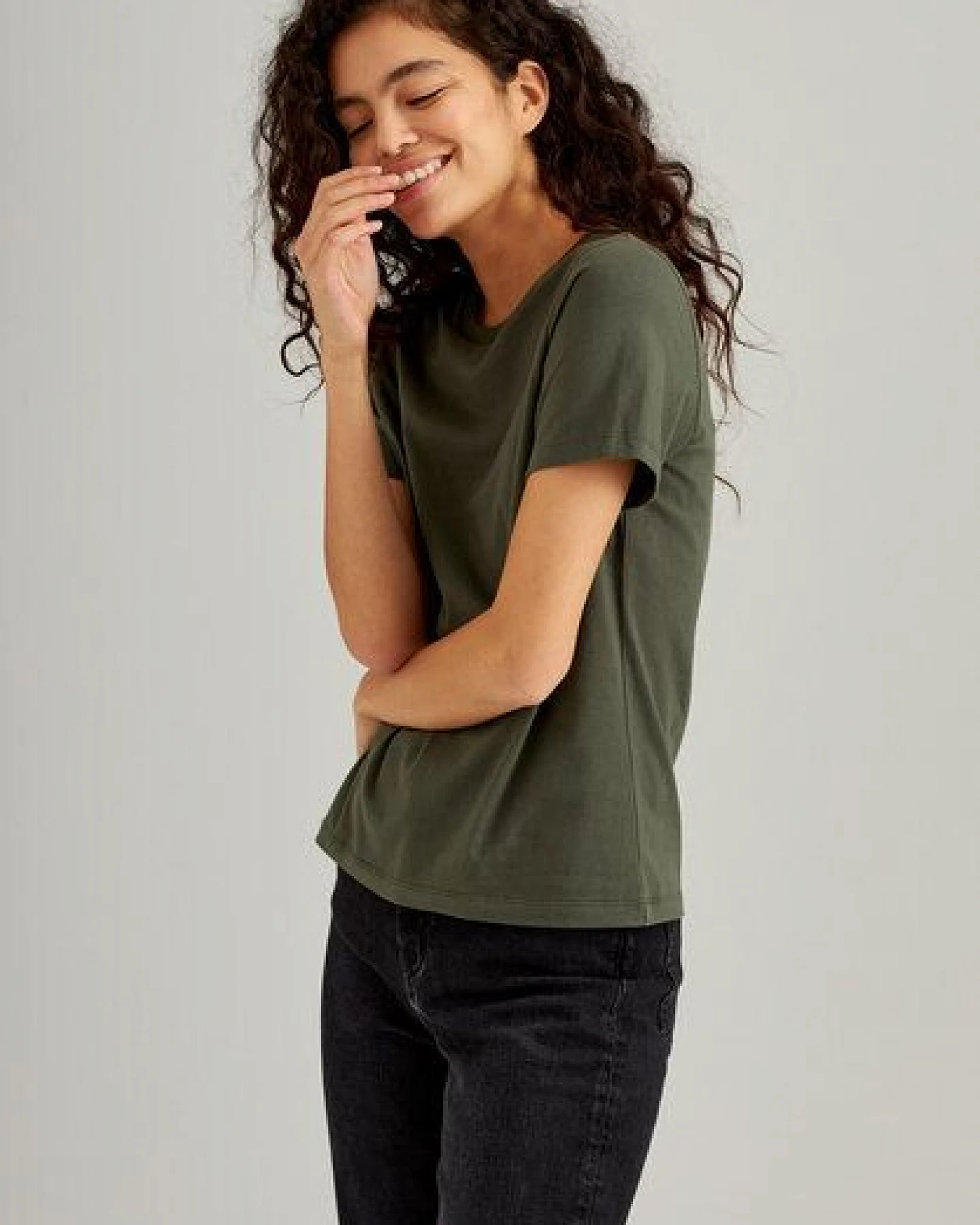 ThokkThokk Damen T-Shirt aus Biobaumwolle – Ansicht 3