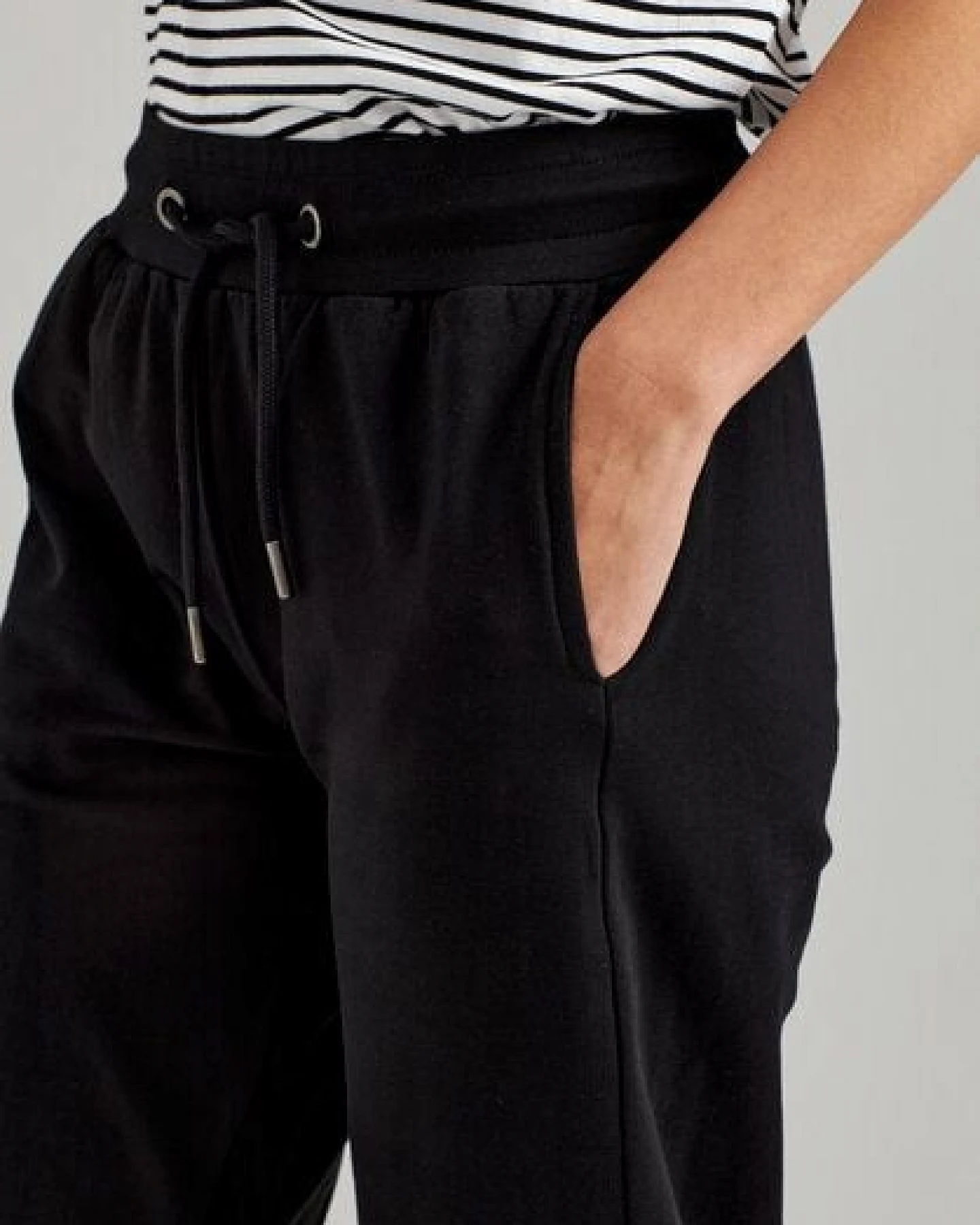 ThokkThokk TT1015 Joggingpants/Jogginghose Damen black (GOTS, vegan, Bio-Bauwolle) – Ansicht 3